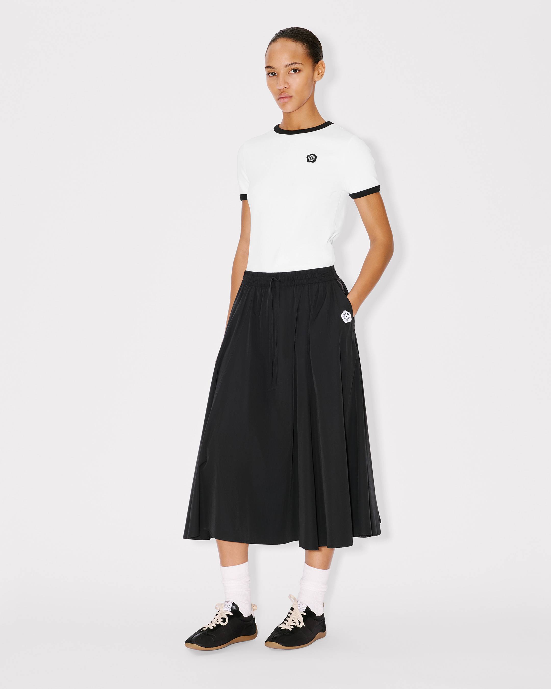 'Boke Flower 2.0' midi skirt