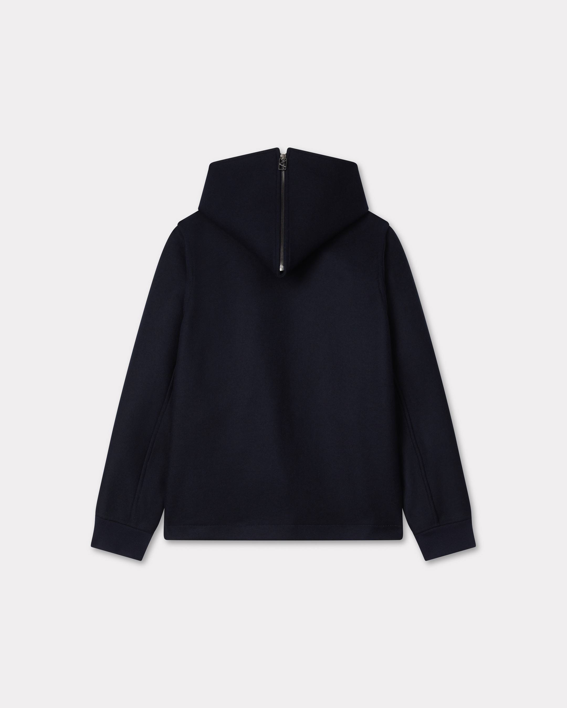 'KENZO Badges' peacoat in mixed wool