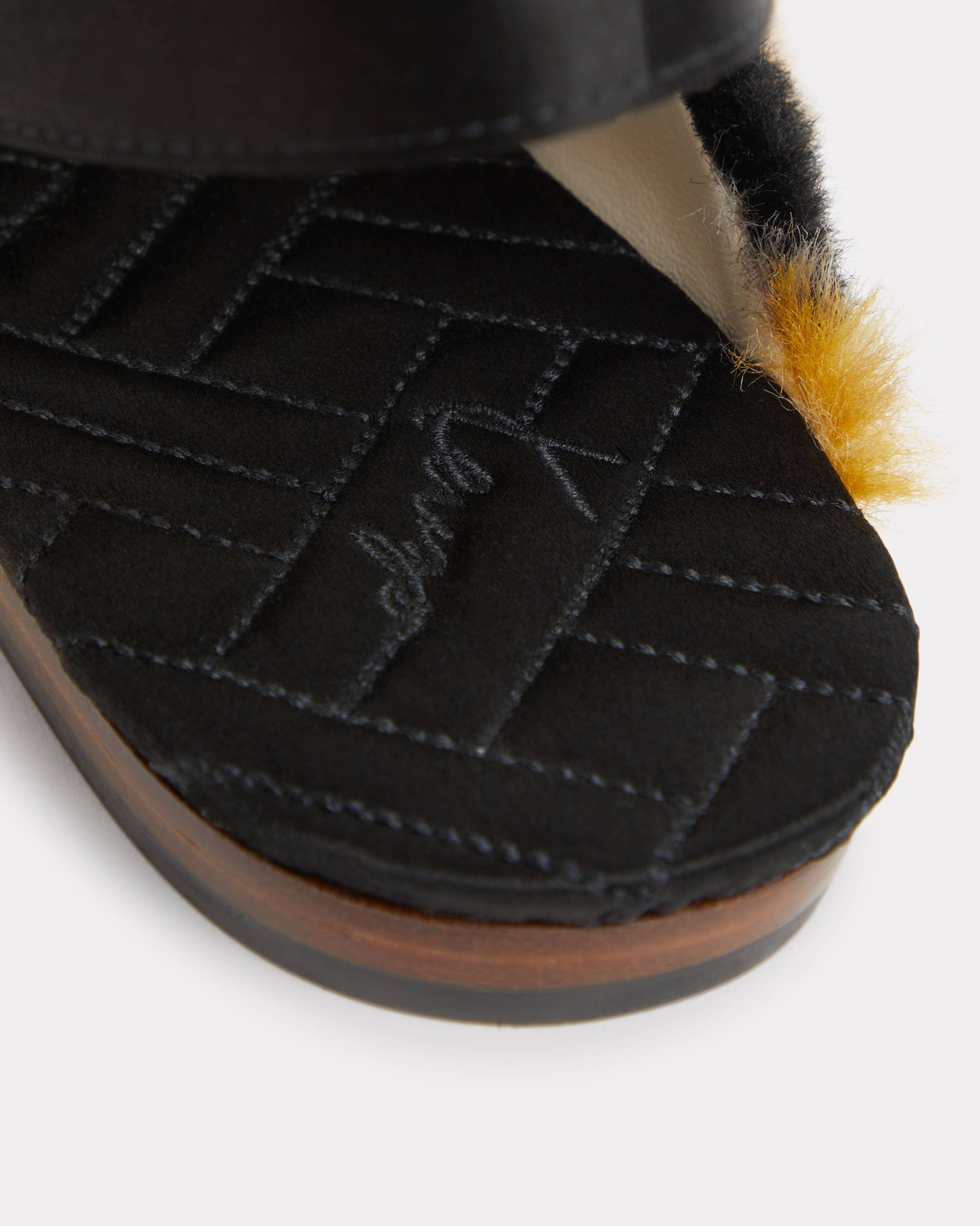 'KENZO-Kali' tiger mules in fake fur