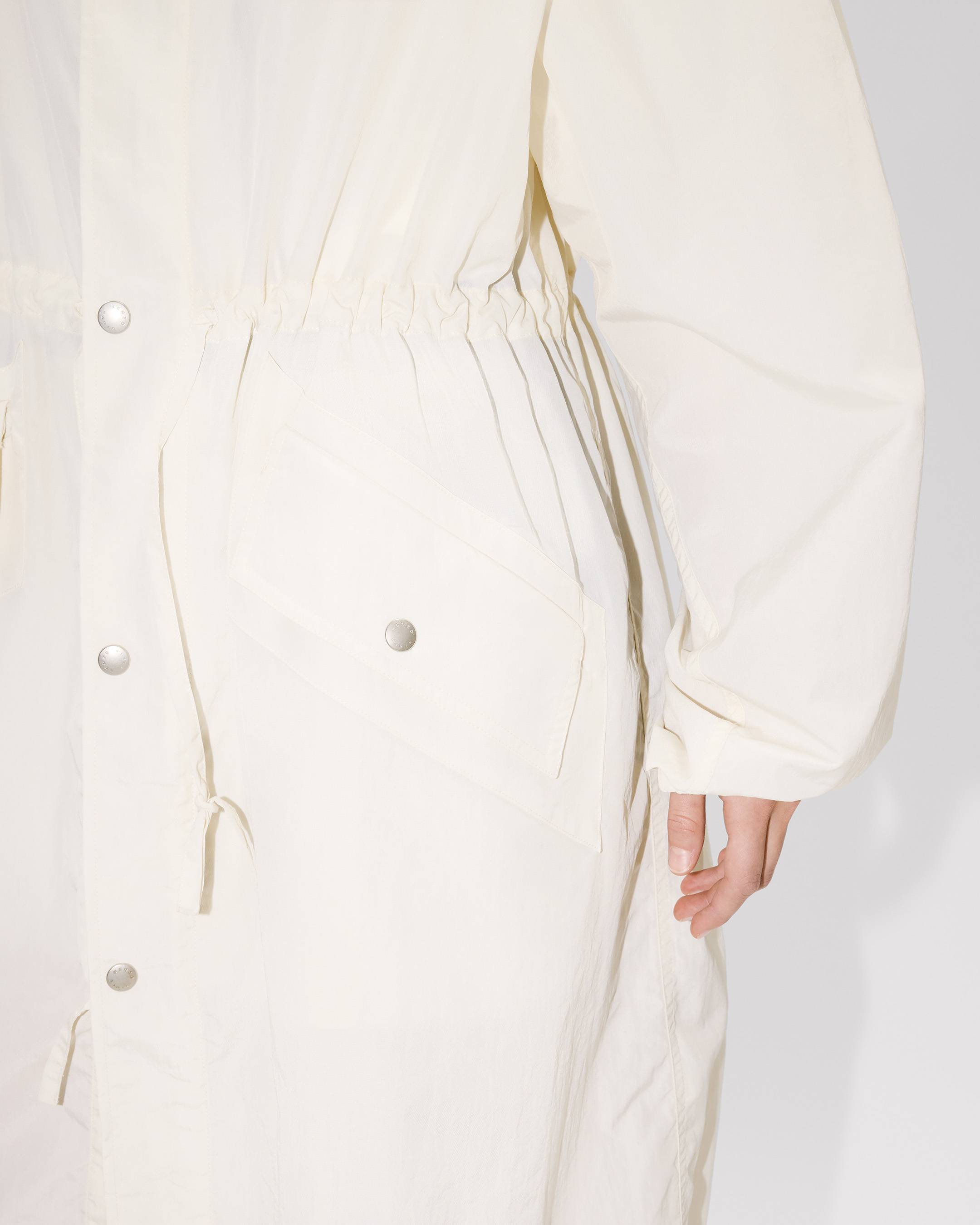 'Boke Flower 2.0' long windbreaker