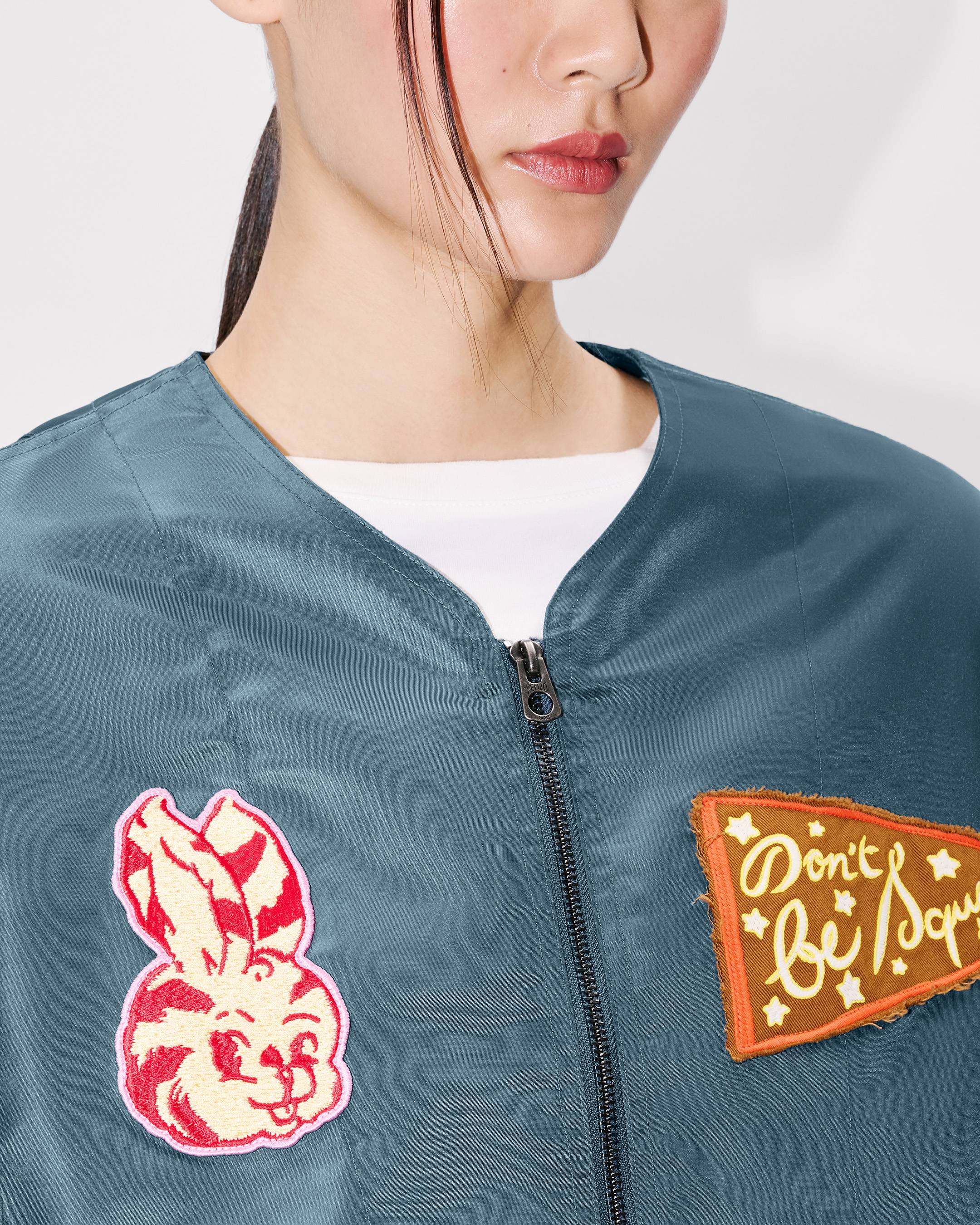 KENZO Badges' ライト カラーレス ボンバー | KENZO