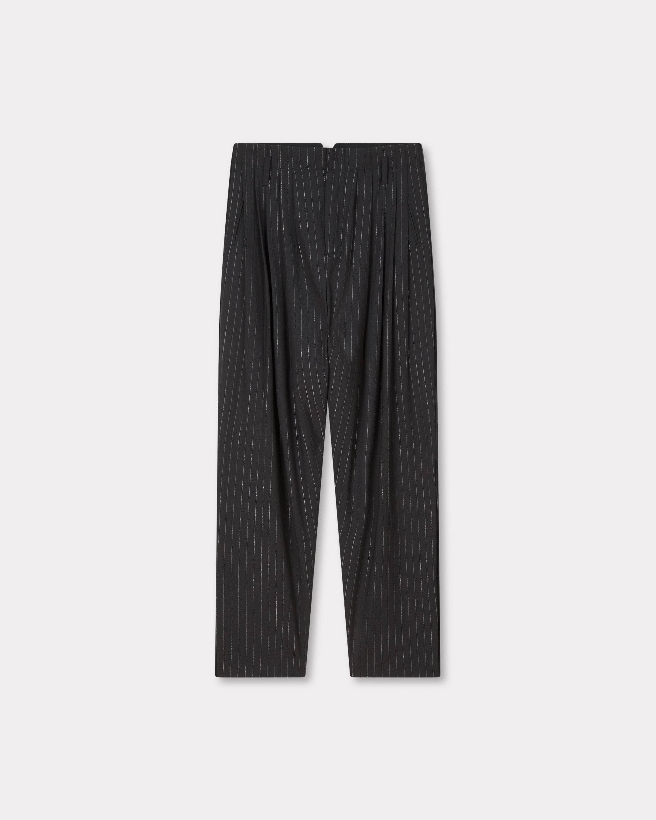 KENZO 'Kenzo Winter Holidays' Pleated Pants Anthracite - Womens Size 36