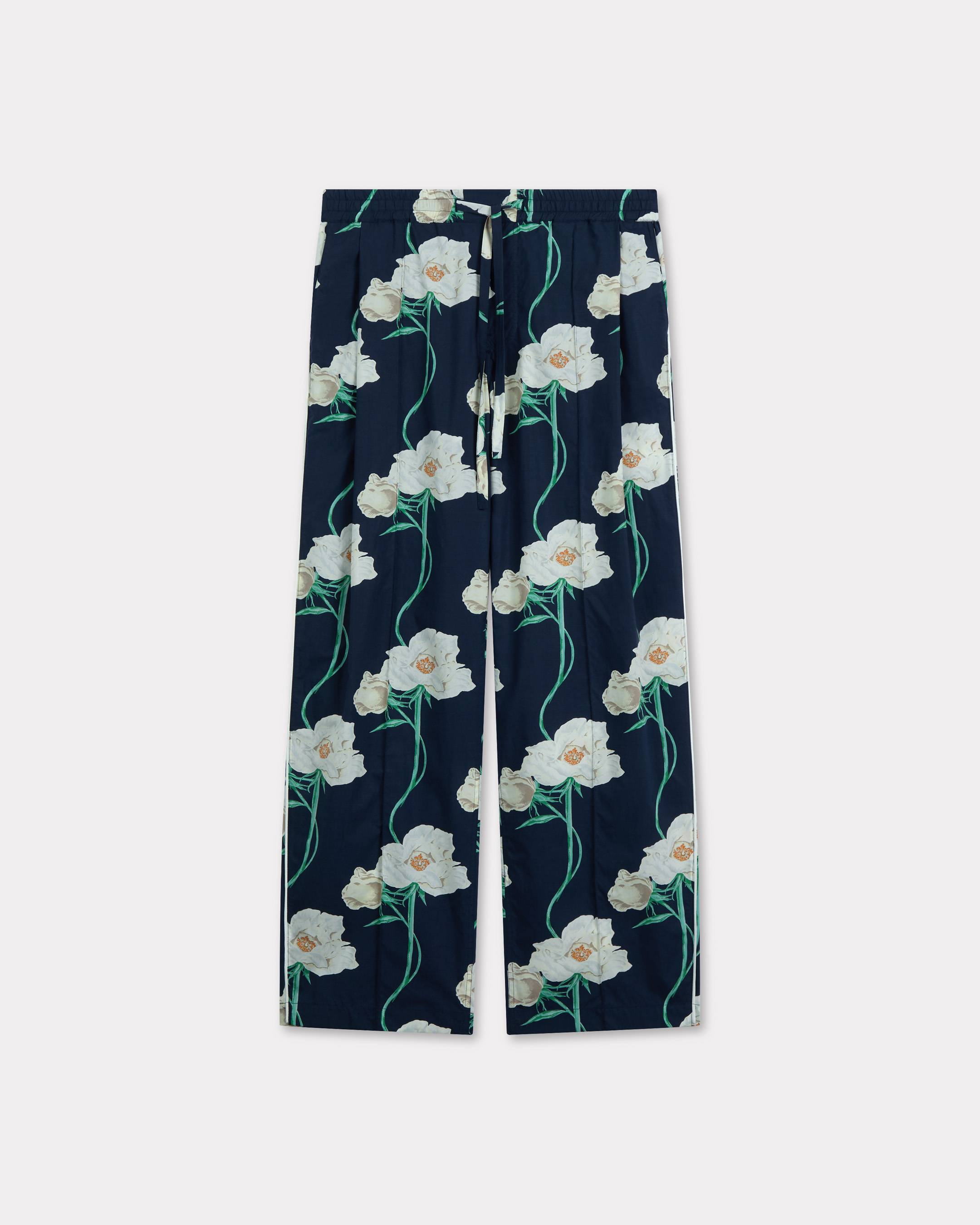 Pyjamahose &bdquo;KENZO Archive Rose&ldquo; aus Baumwolle