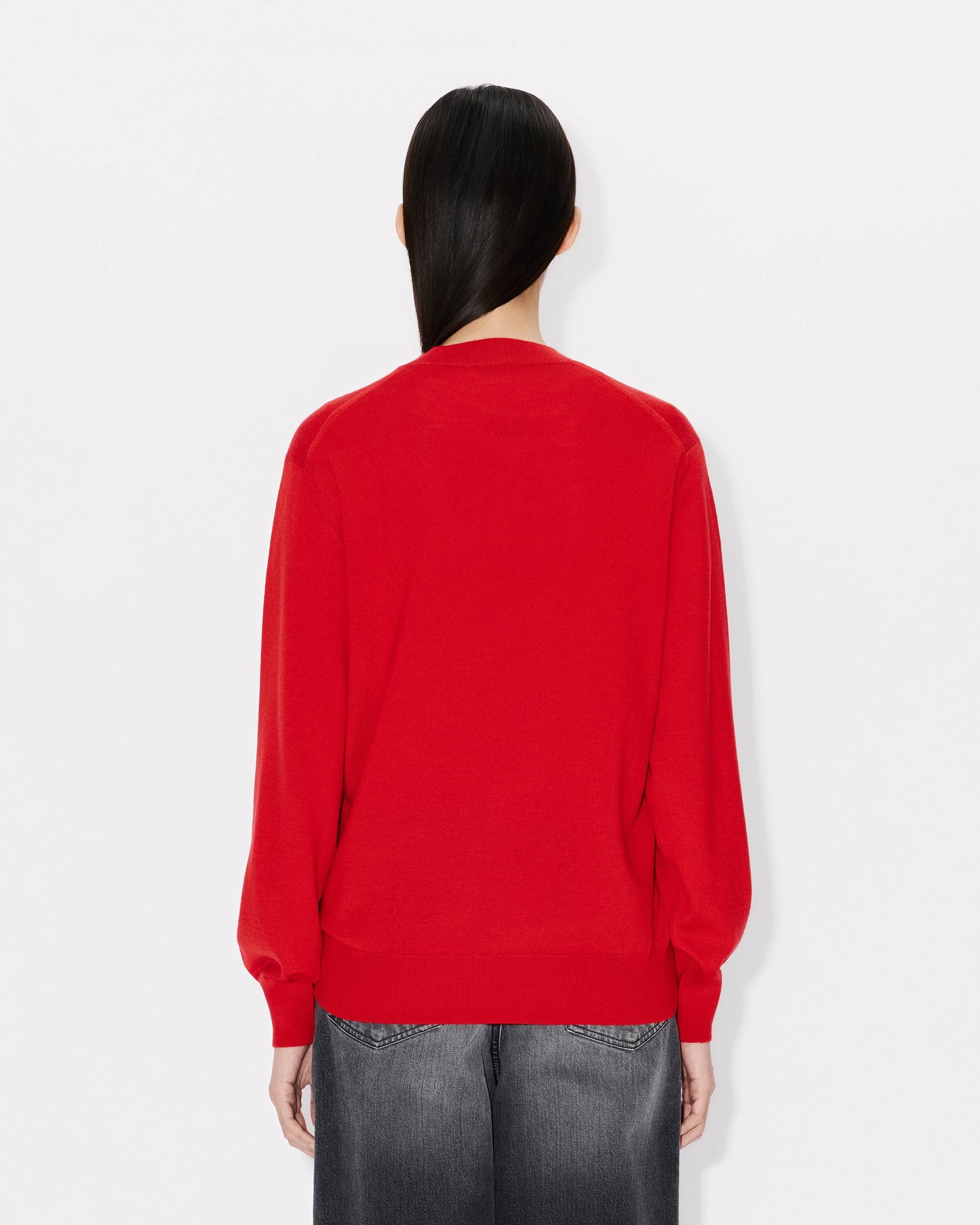 'Boke Flower' jumper in merino wool