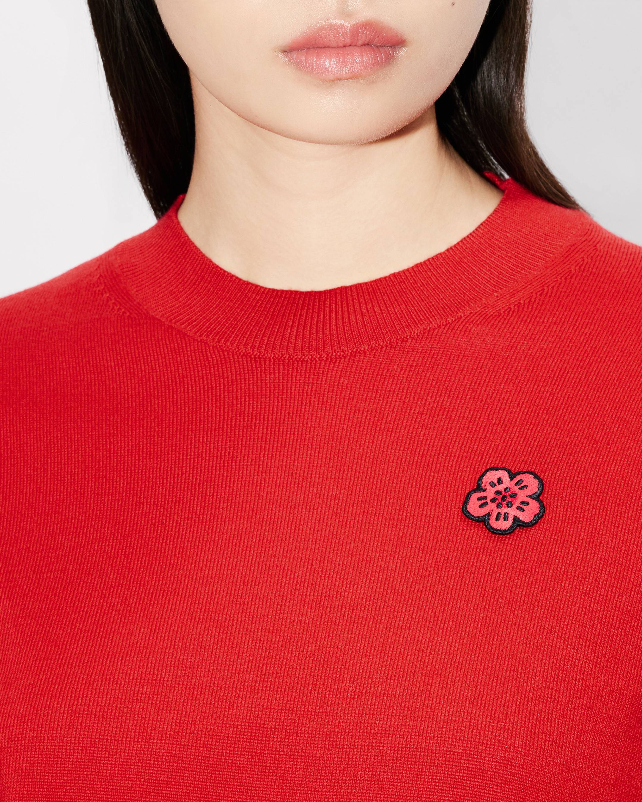 'Boke Flower' jumper in merino wool