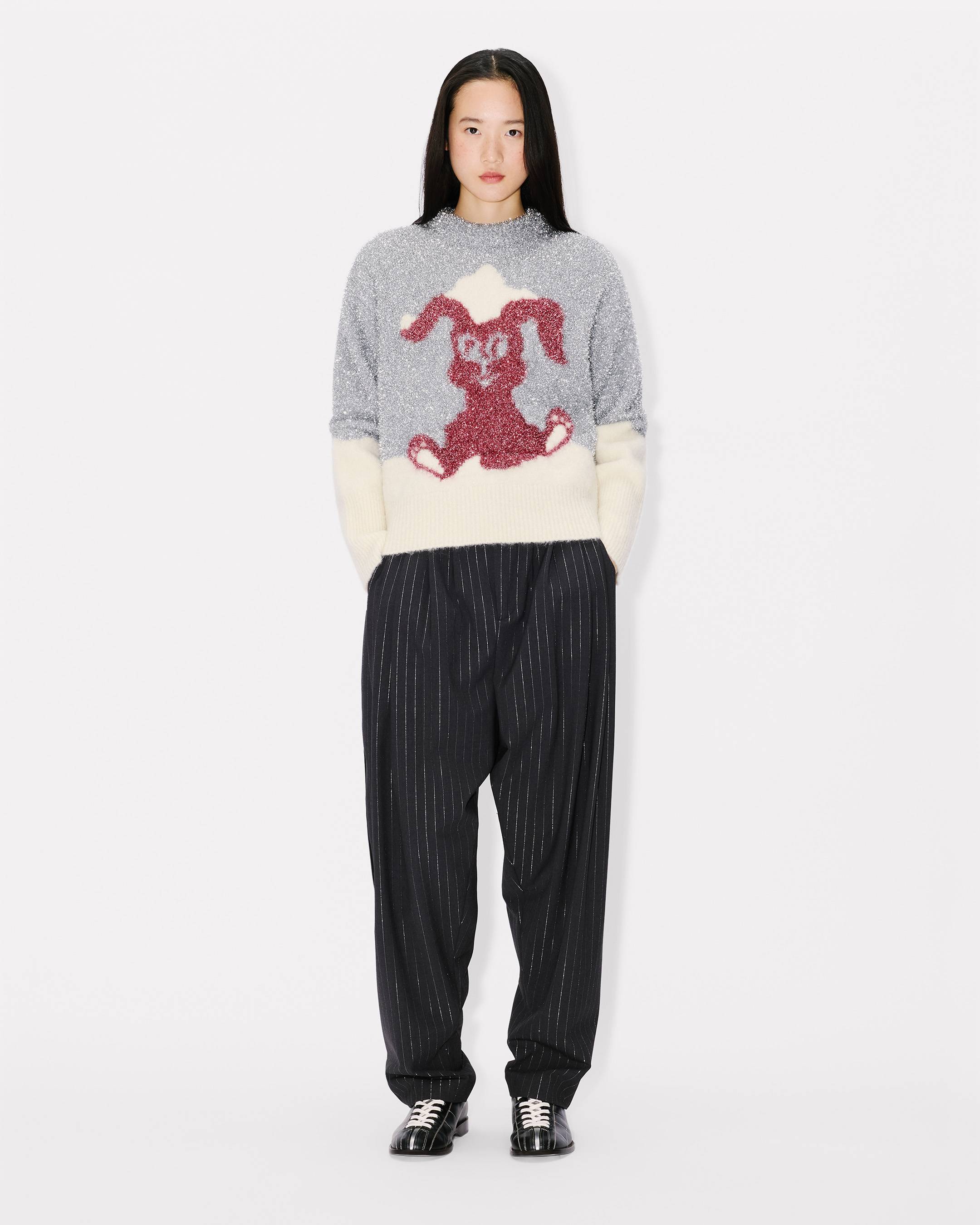 'KENZO Winter Holidays' embellished jumper in mixed wool