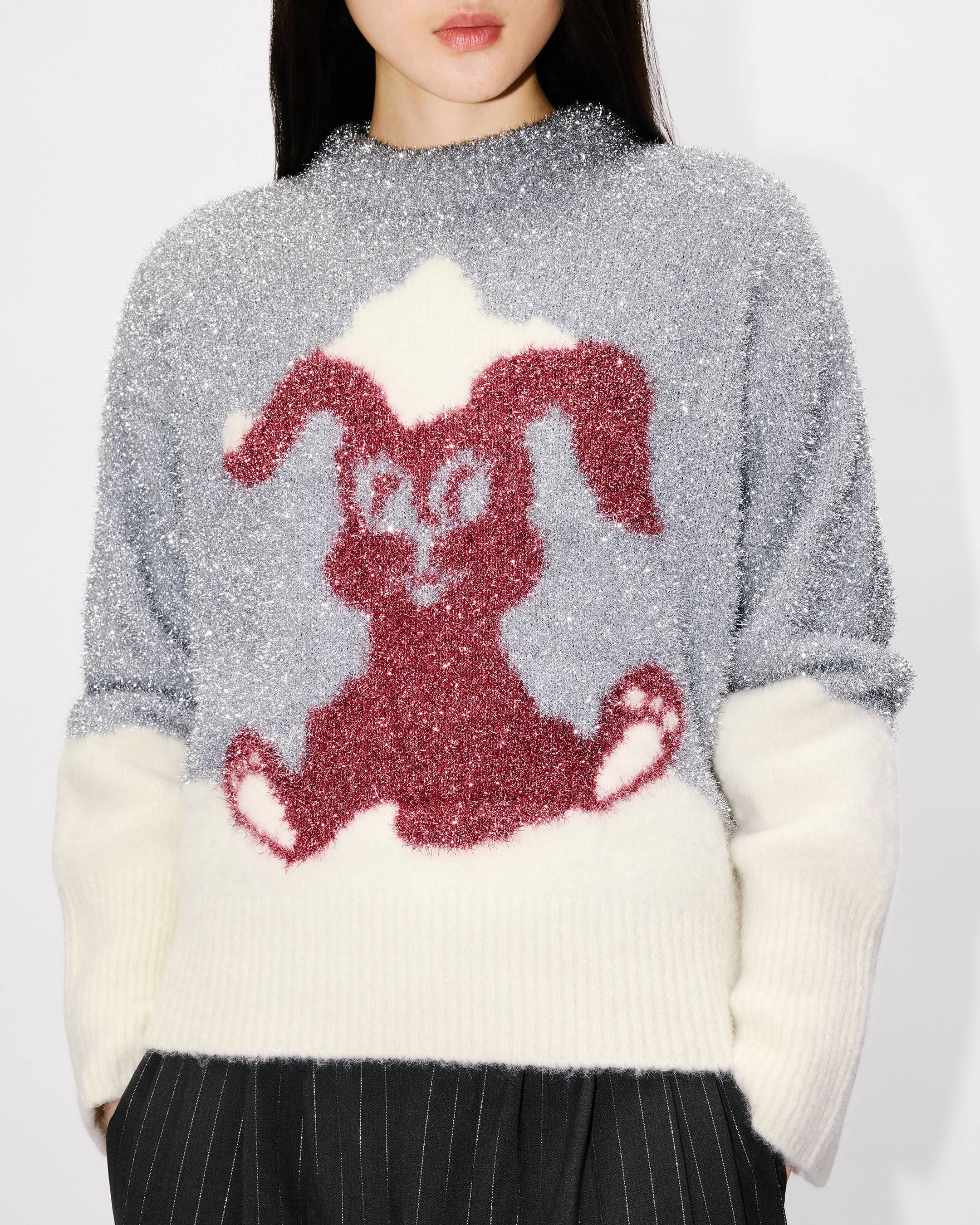 'KENZO Winter Holidays' embellished jumper in mixed wool