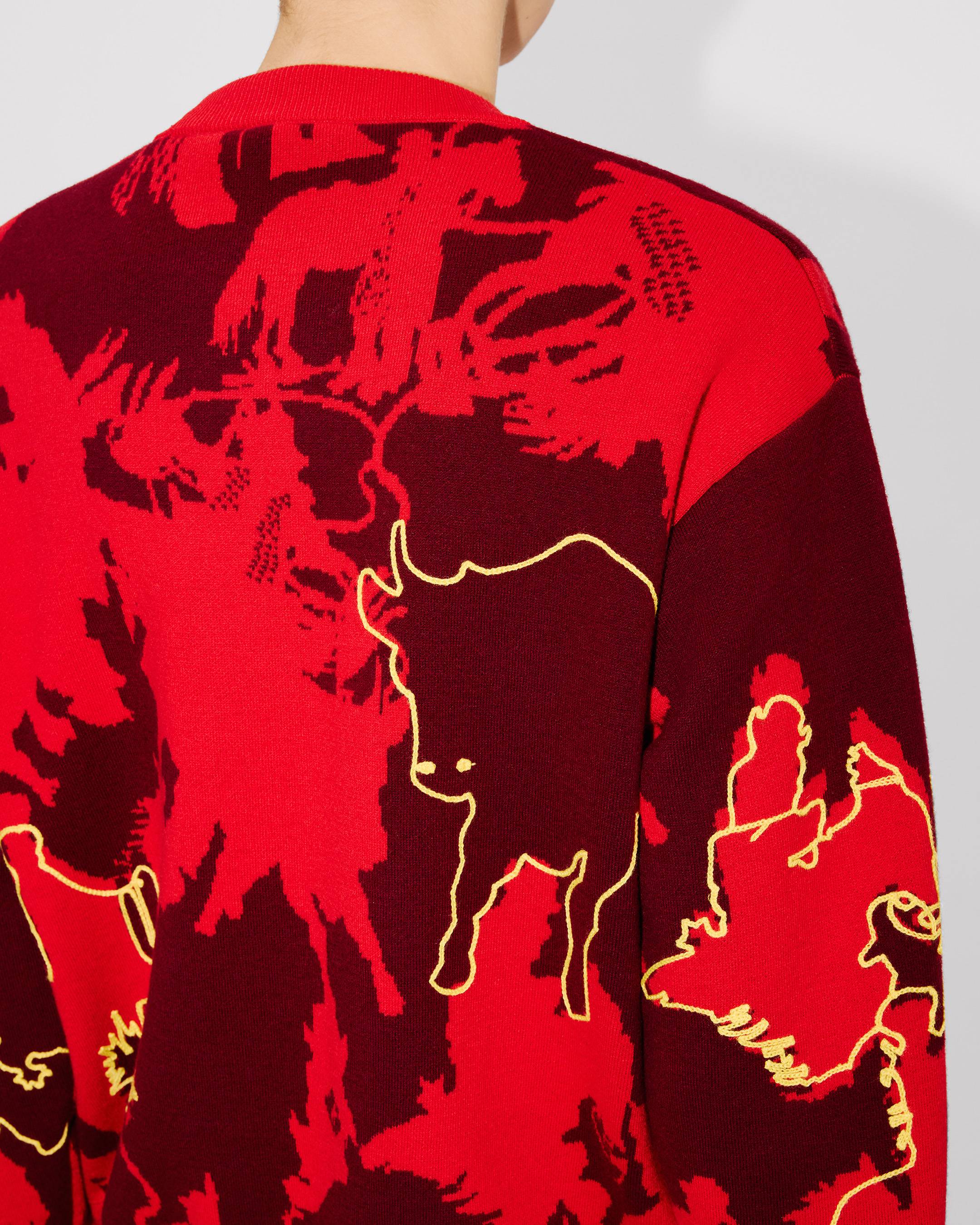 Su&eacute;ter 'Lunar New Year' en mezcla de algod&oacute;n y lana