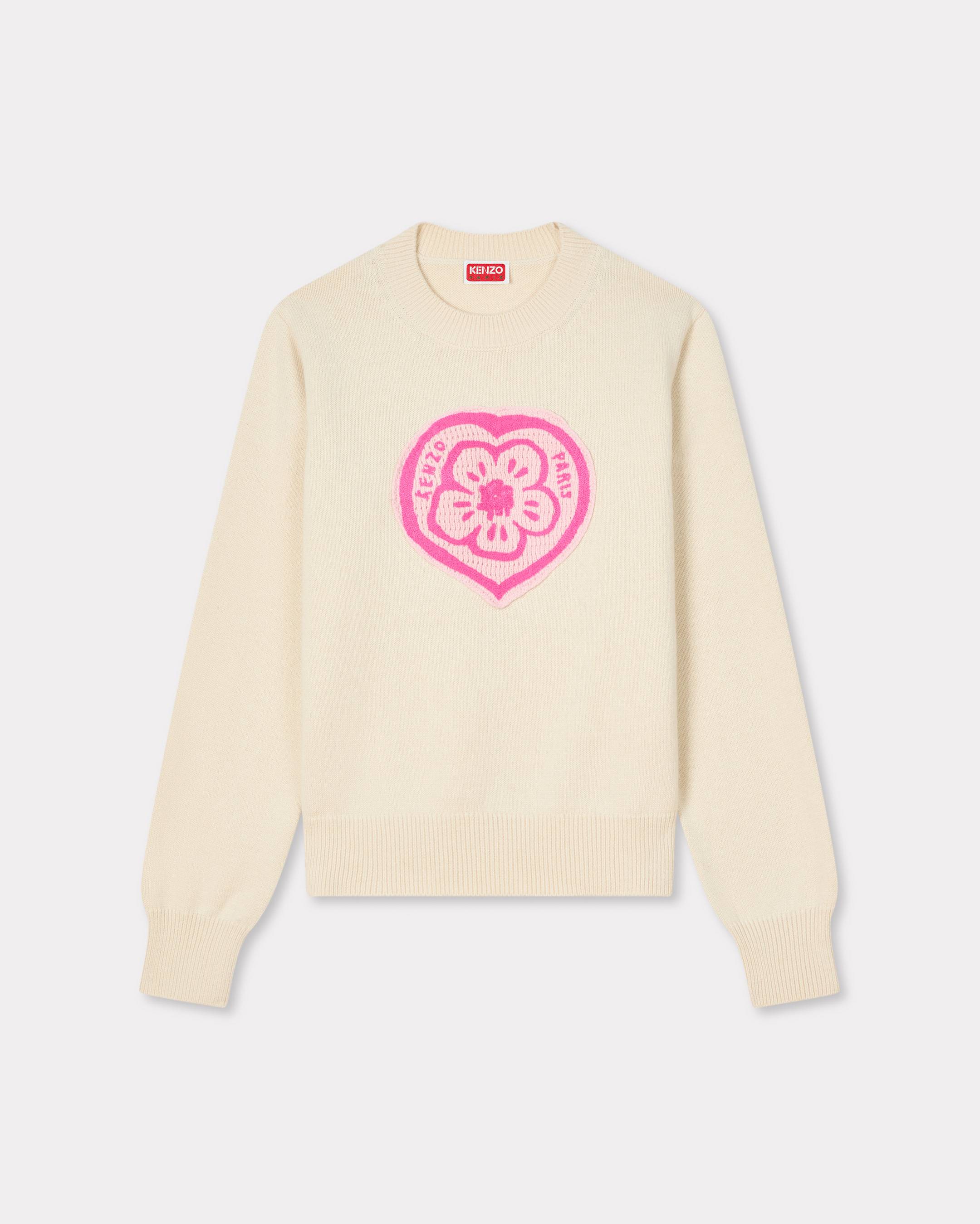 Maglia in cotone e lana 'KENZO Boke Heart'