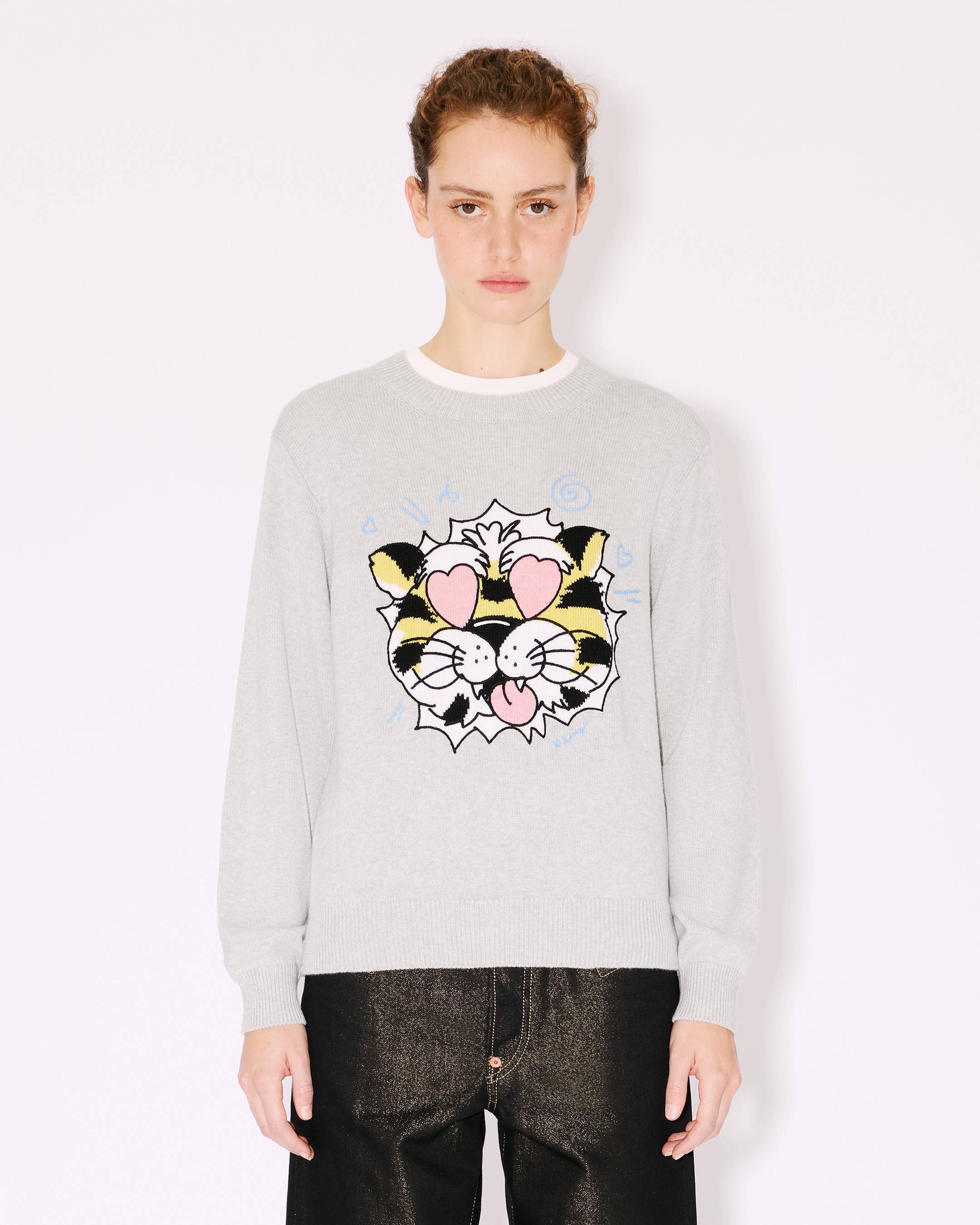 'KENZO Wild Tiger' jumper cotton wool