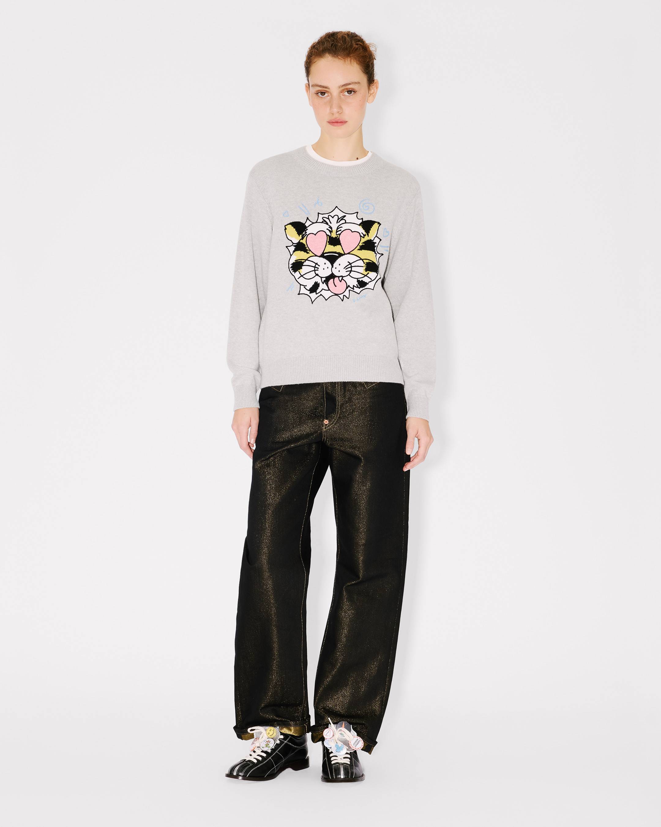 'KENZO Wild Tiger' jumper cotton wool