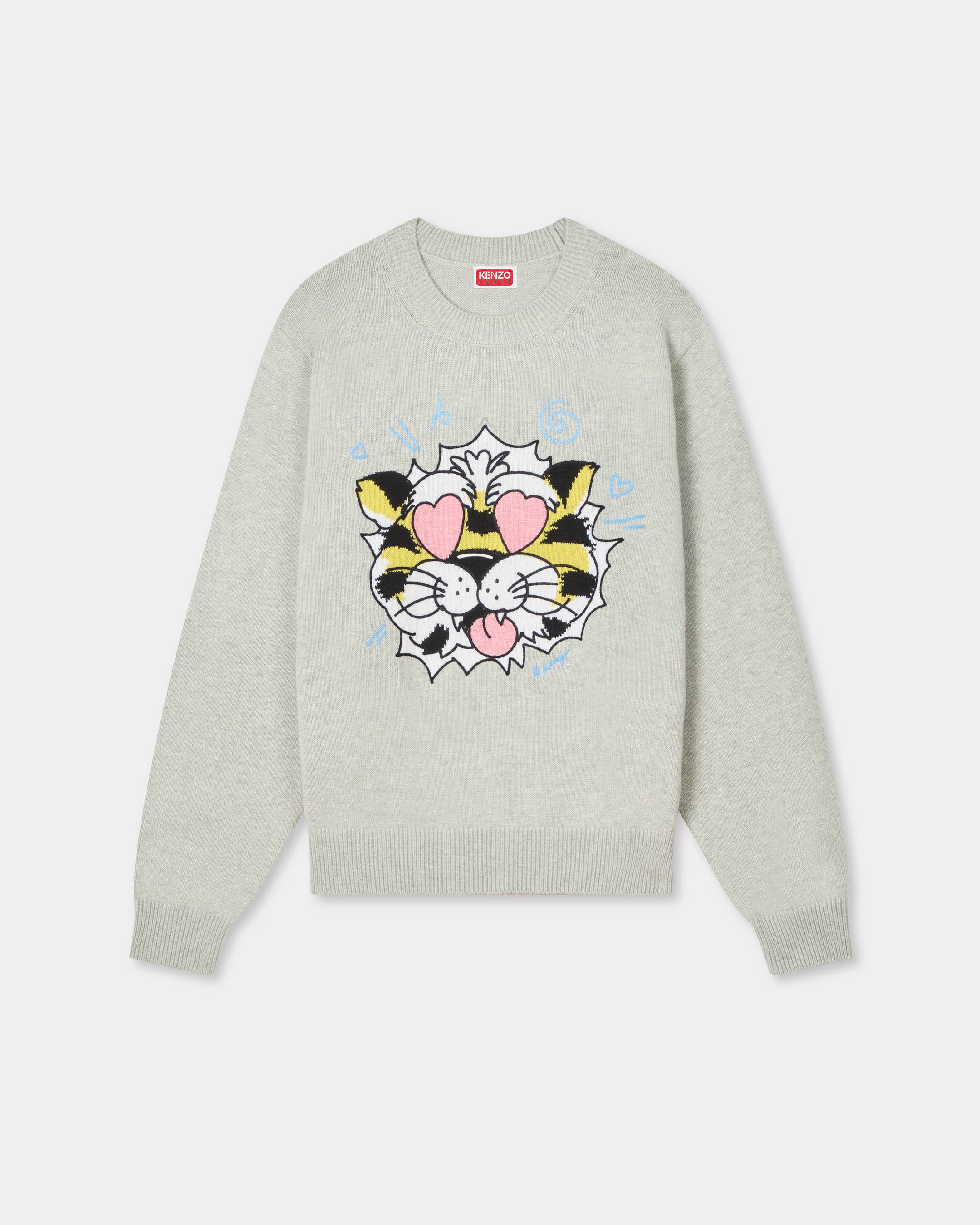 'KENZO Wild Tiger' jumper in cotton wool