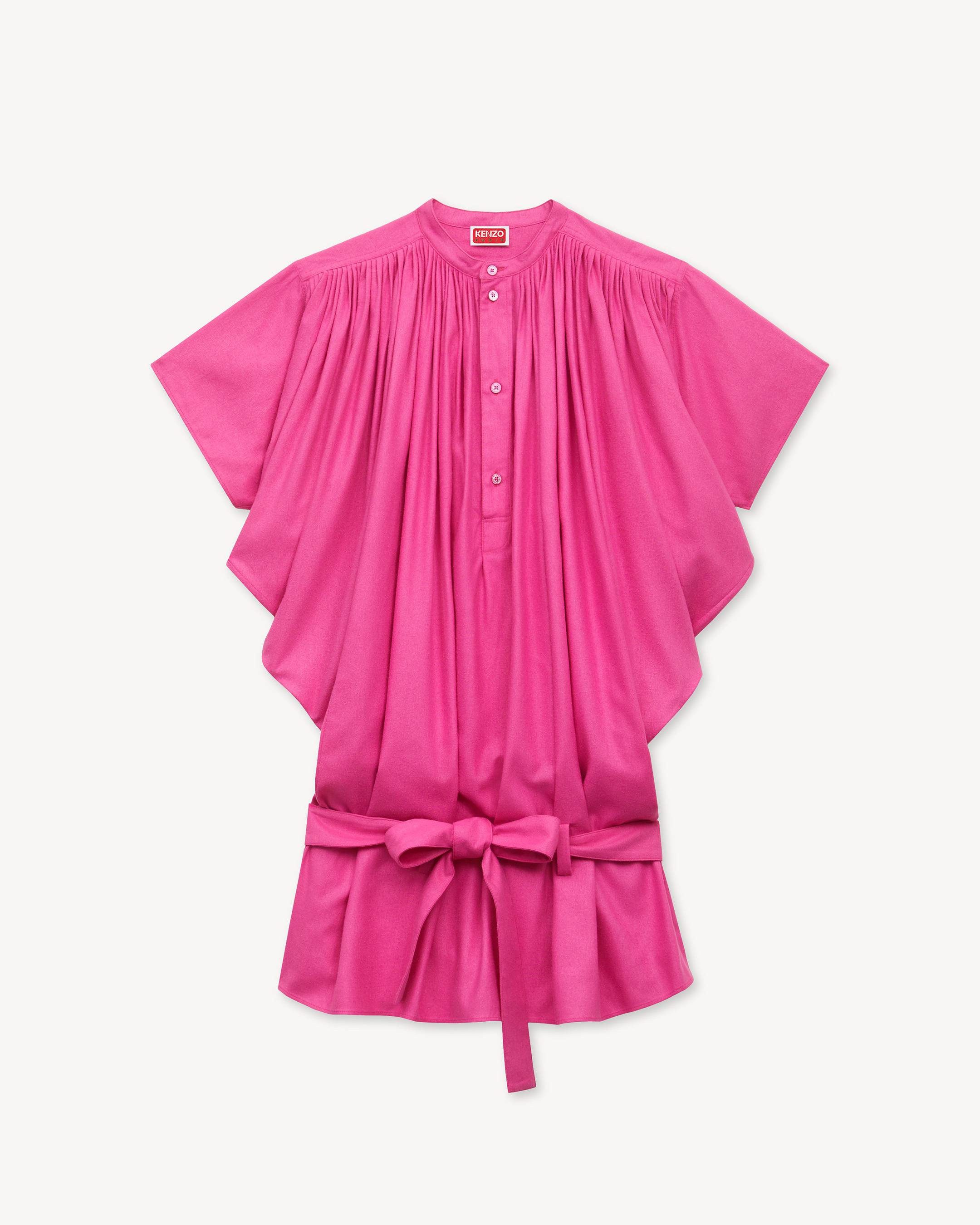 open lace back dress WW42241] Kenzo