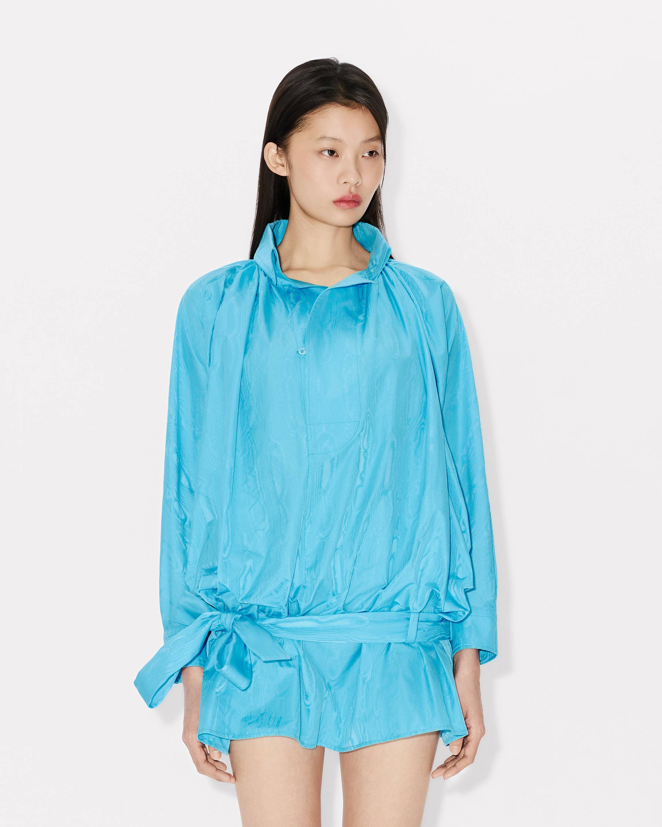 Oversized blouse dress