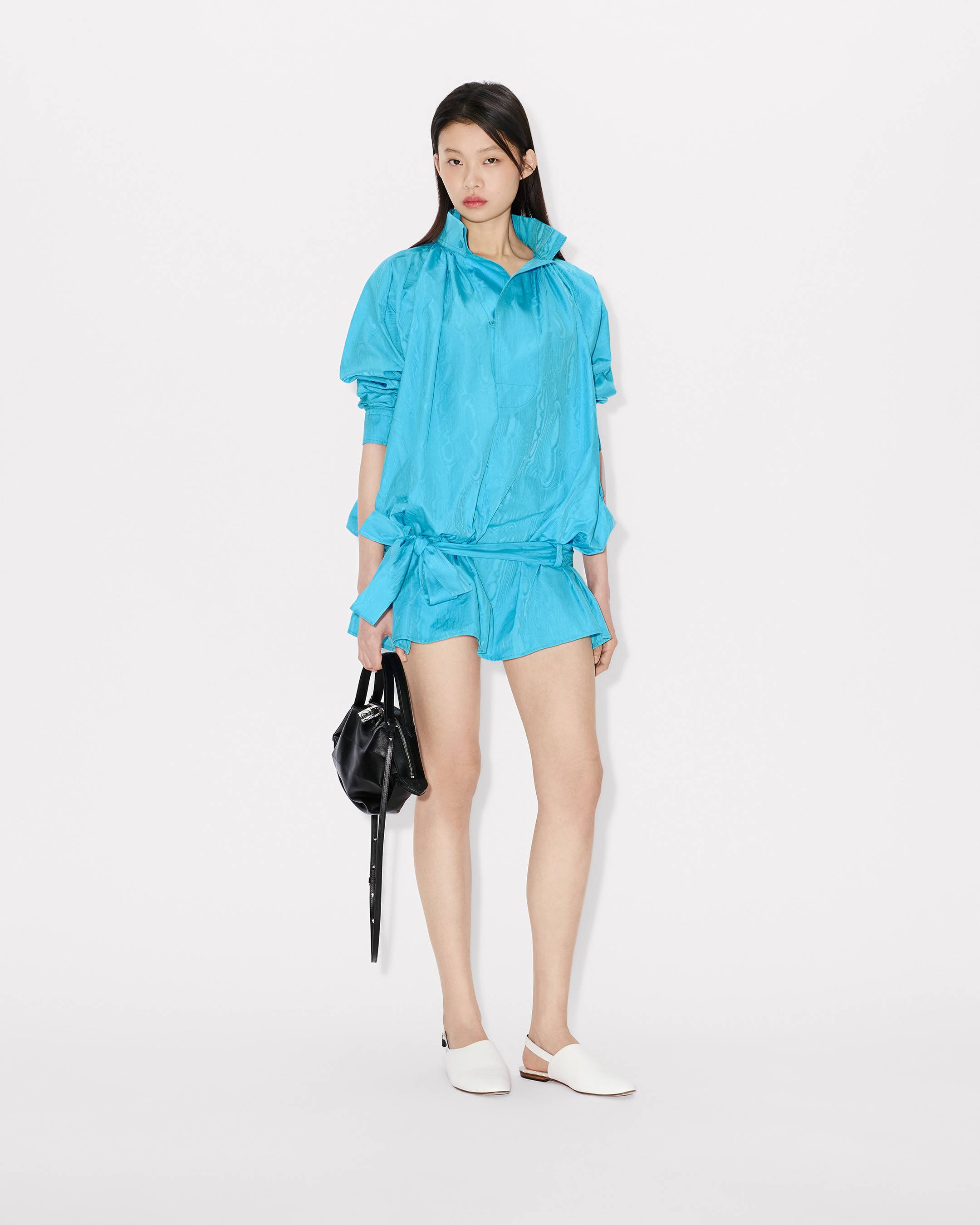 Oversized blouse dress