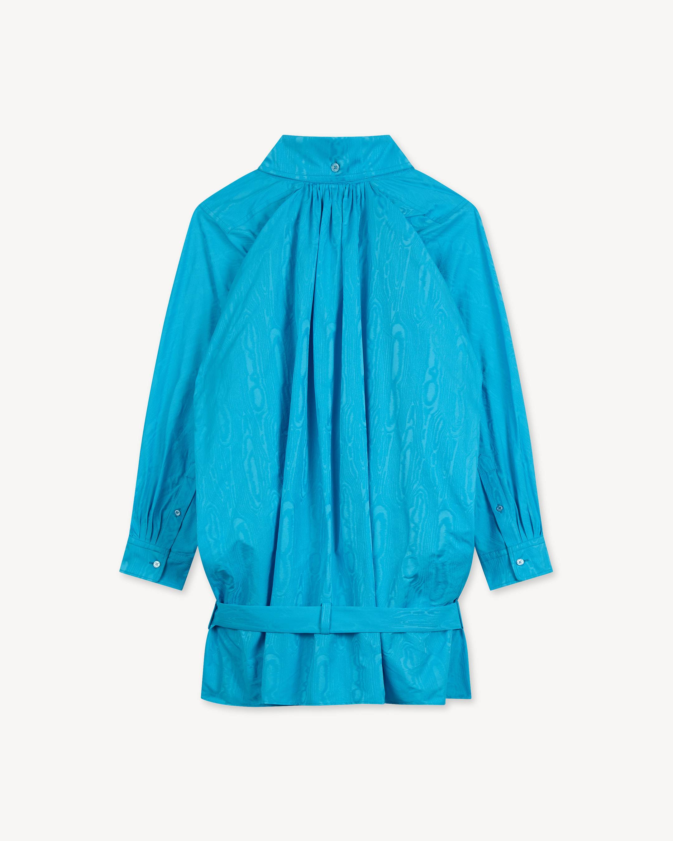 Oversized blouse dress