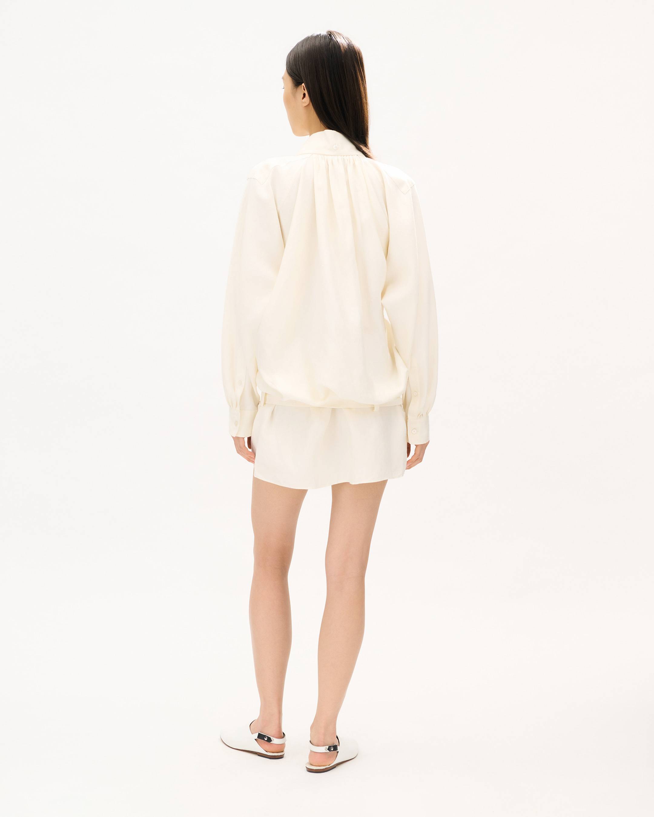 Oversize-Blusenkleid 