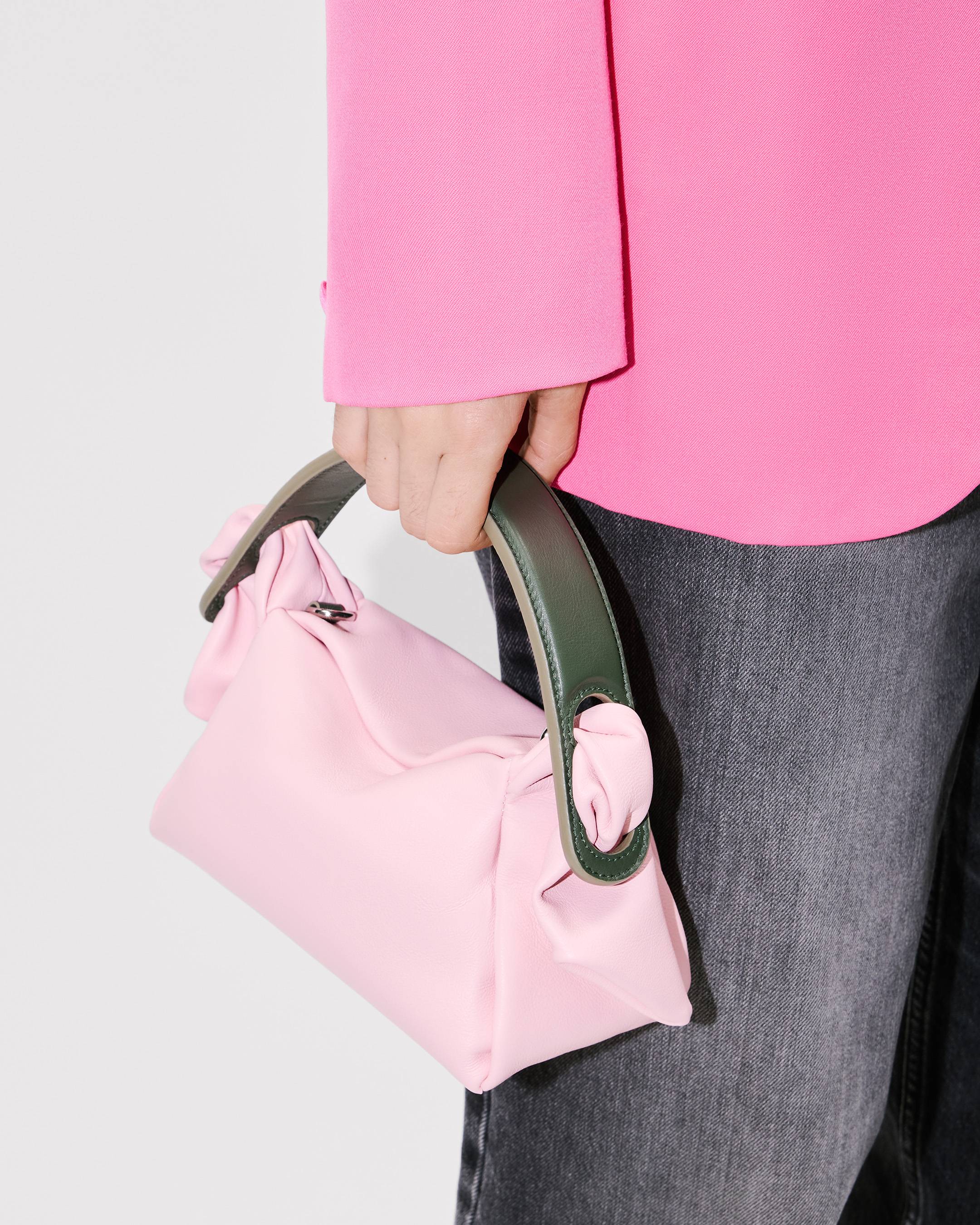 'KENZO Furoshiki' mini bag in leather