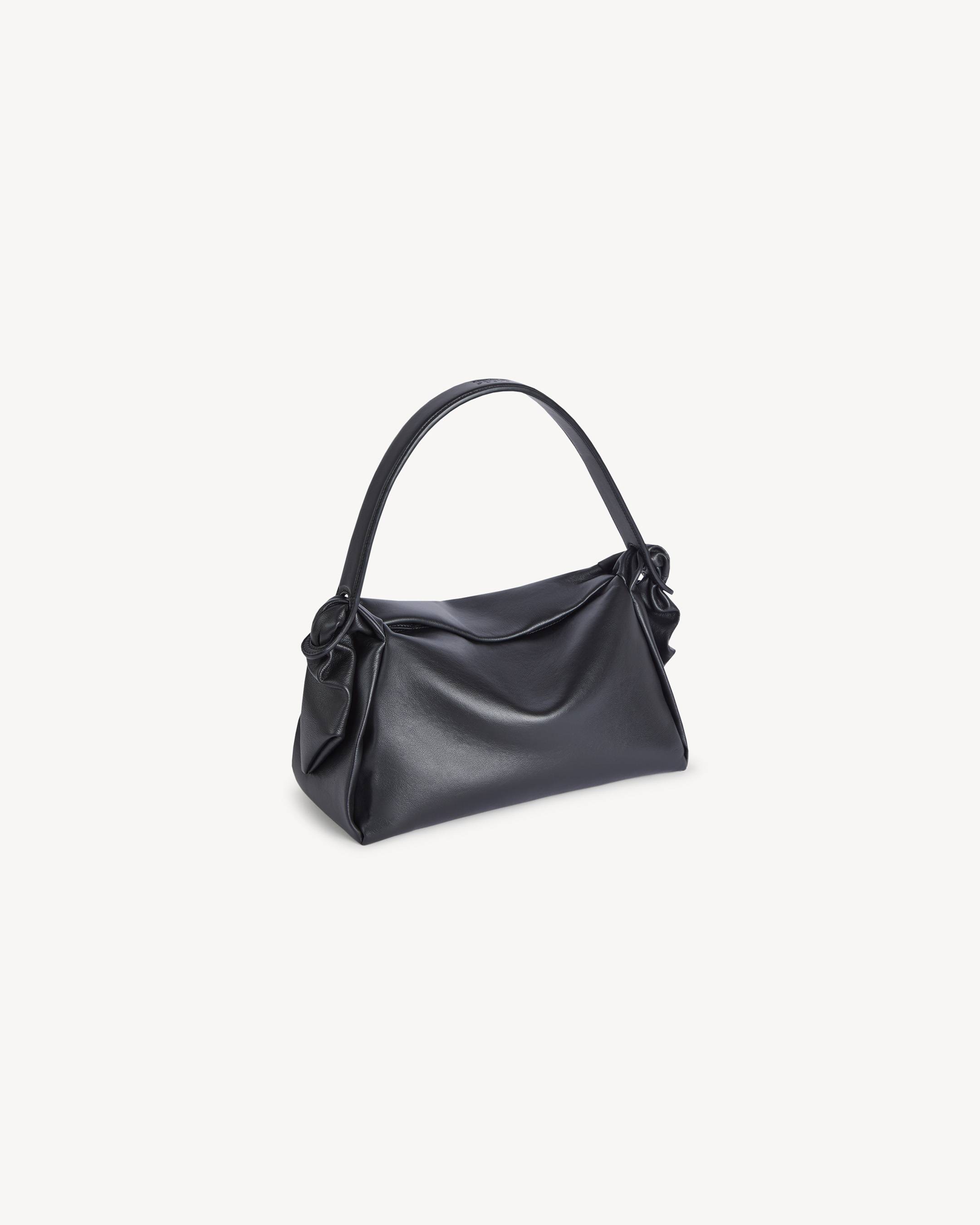 KENZO Furoshiki' large shoulder bag in leather | KENZO