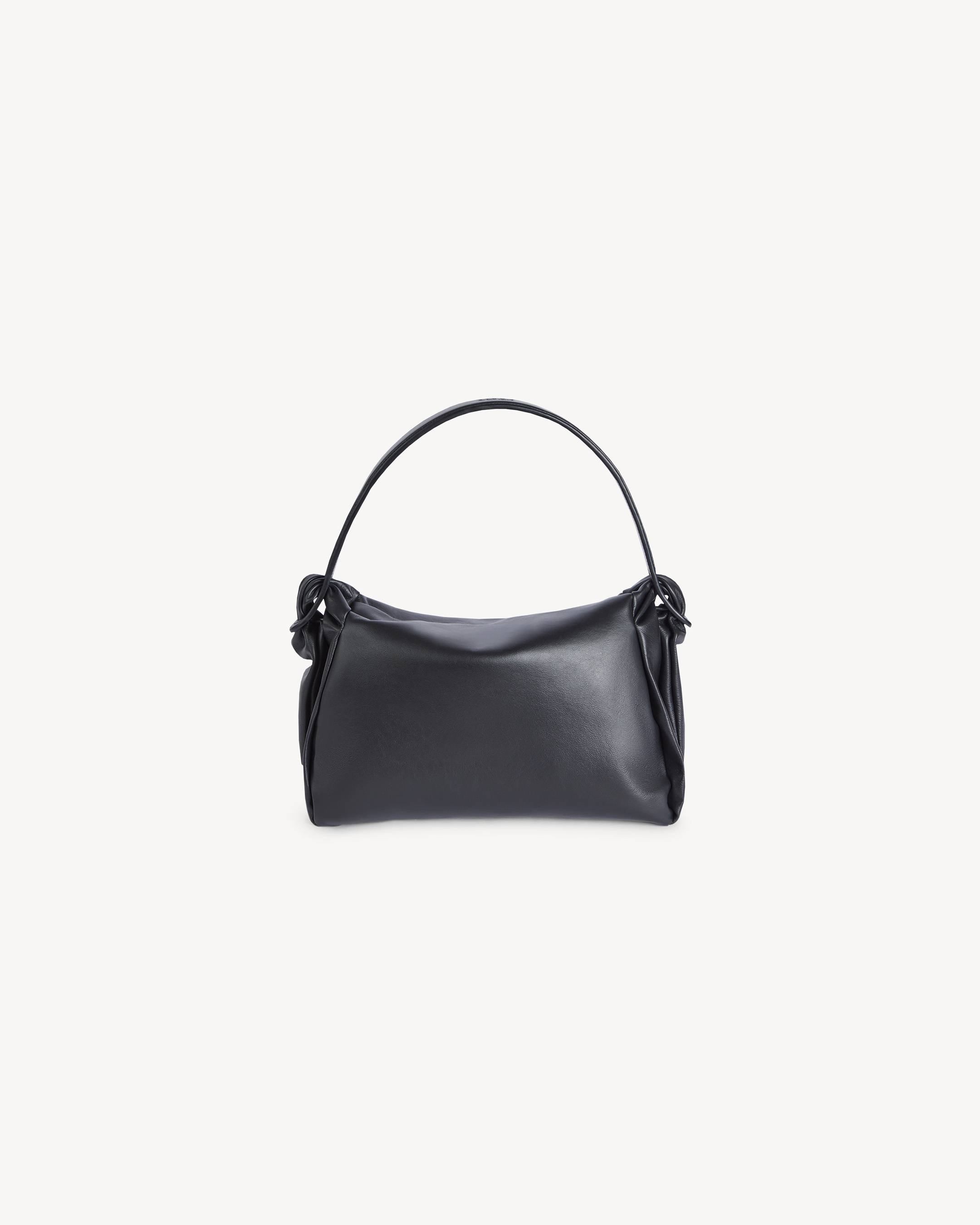 KENZO Furoshiki' large shoulder bag in leather | KENZO