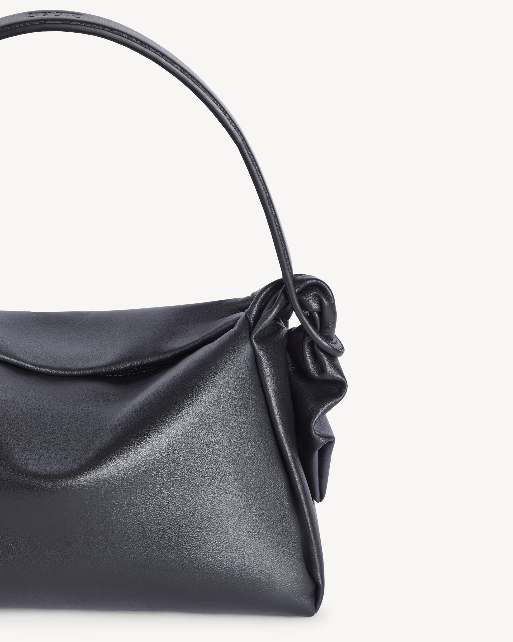 'KENZO Furoshiki' large shoulder bag in leather