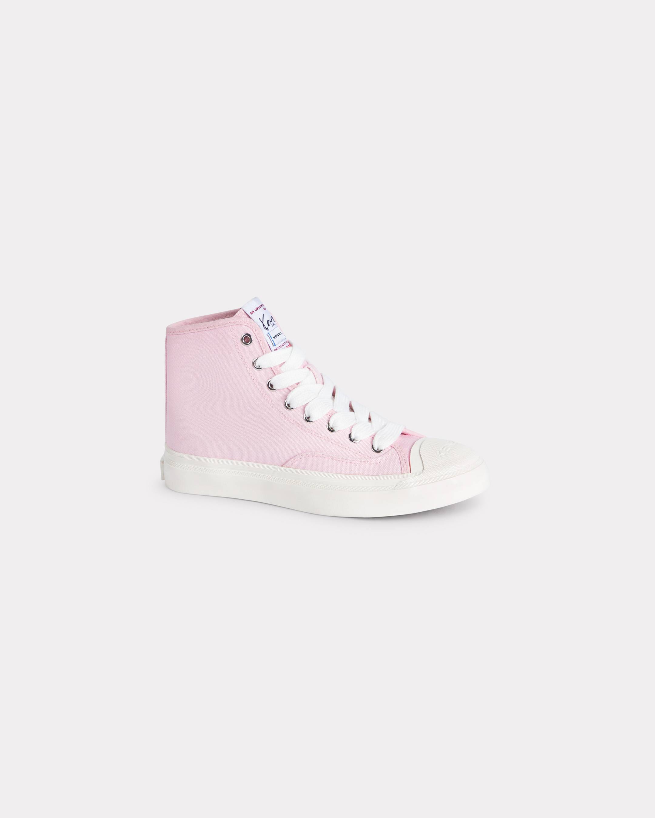 KENZO Hoshi' high top sneakers in cotton canvas | KENZO