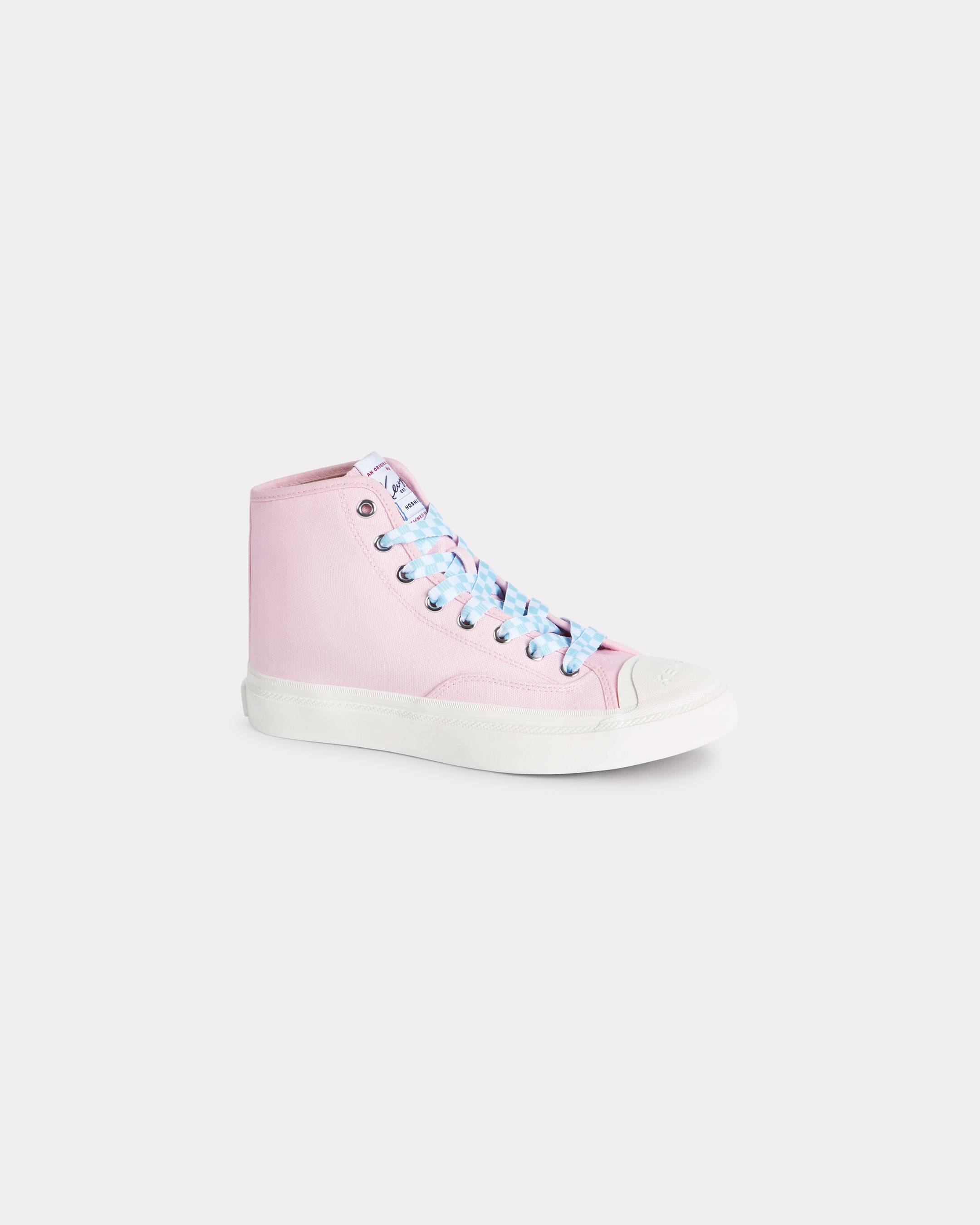 'KENZO Hoshi' high top sneakers in cotton canvas