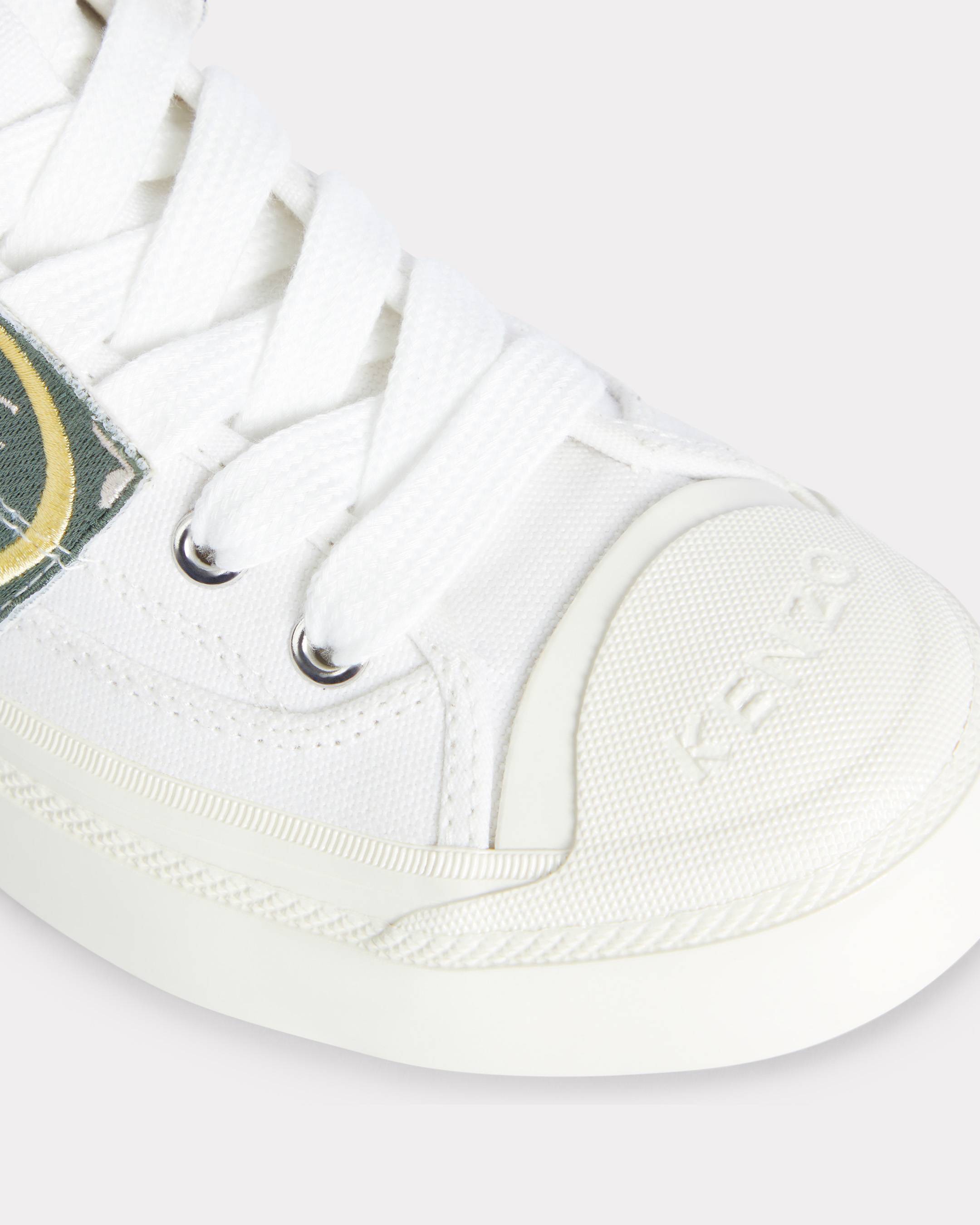 'KENZO Hoshi' high top sneakers in cotton canvas