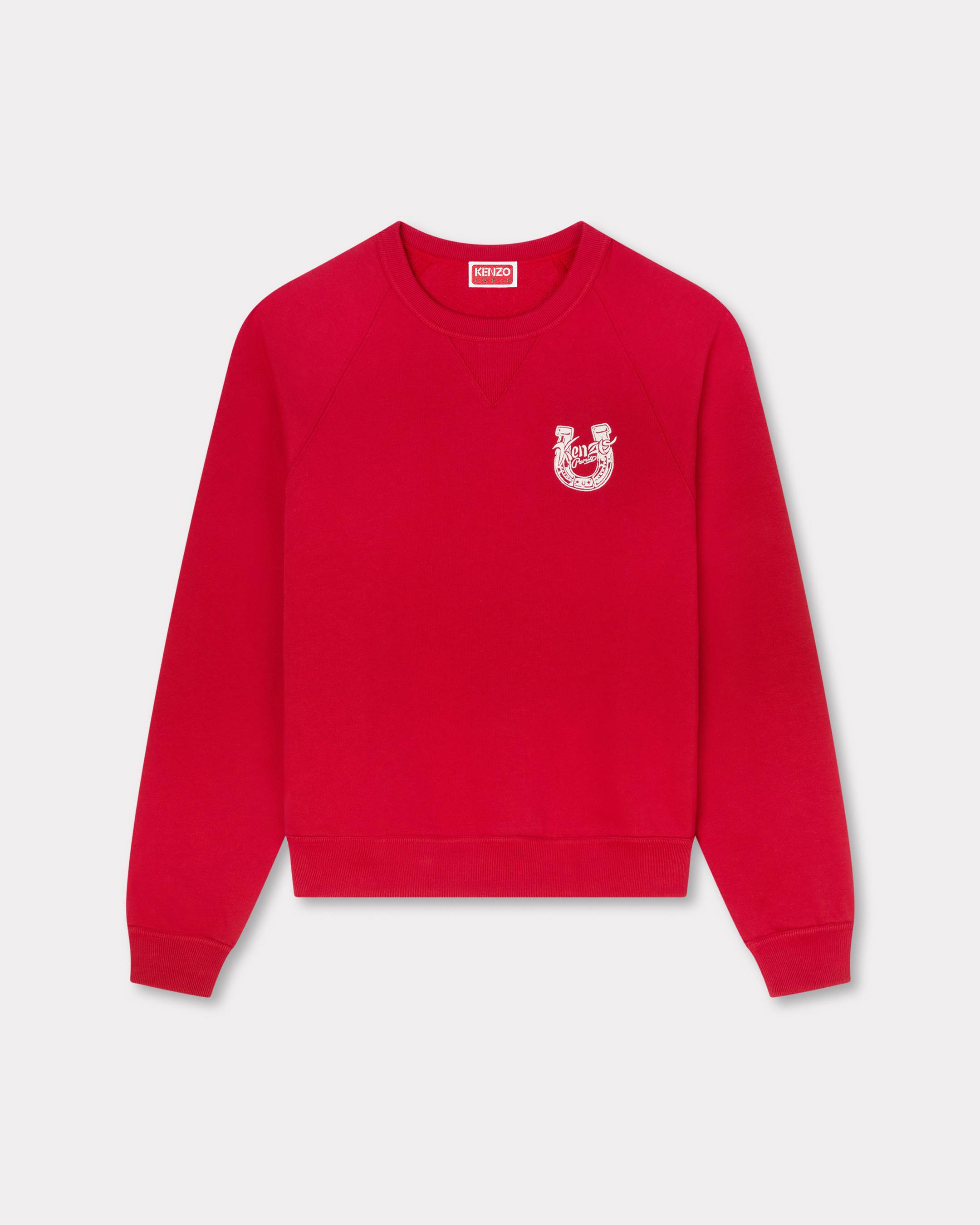 'Lunar New Year' embroidered sweatshirt in cotton