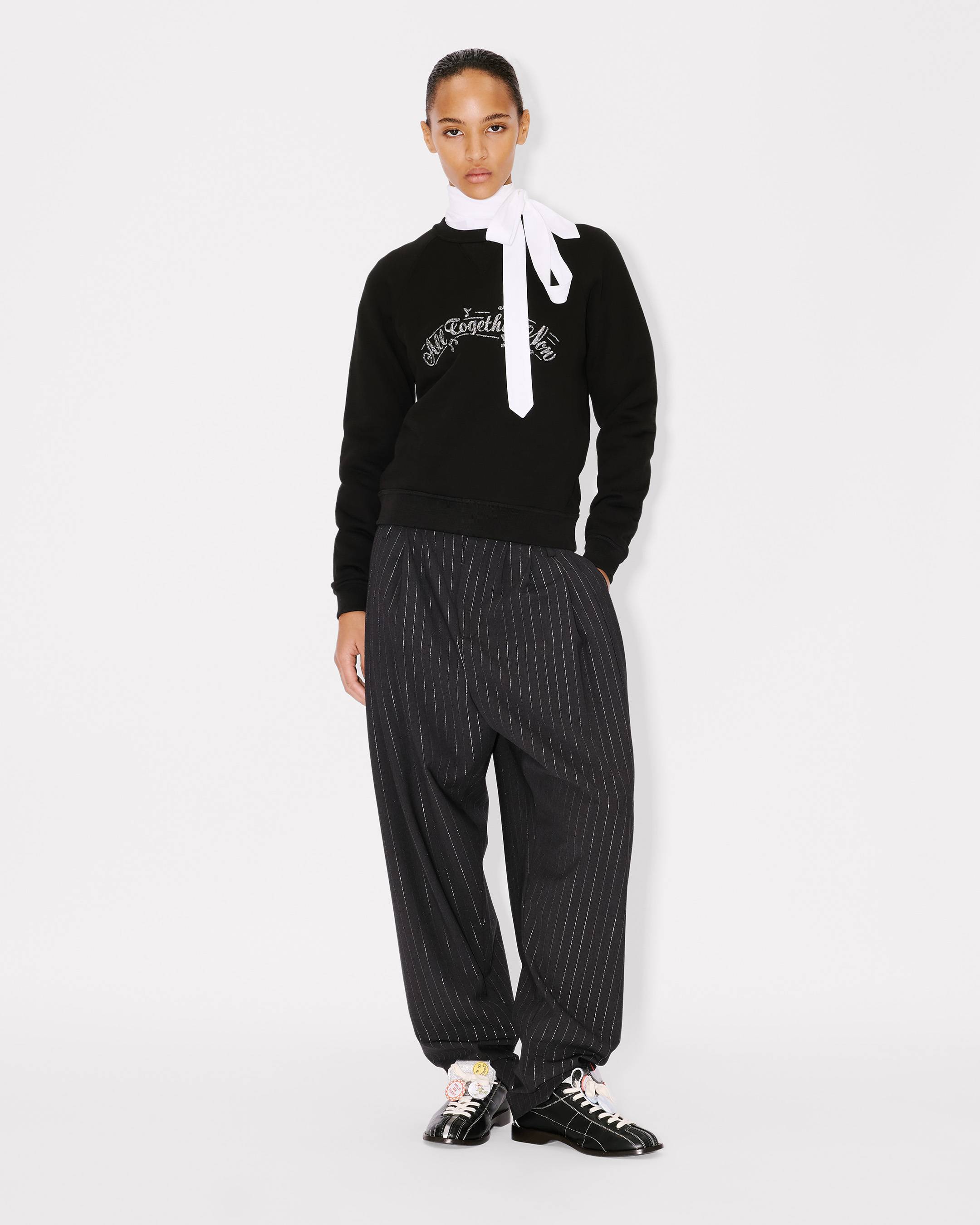 'KENZO Winter Holidays' embroidered sweatshirt in cotton