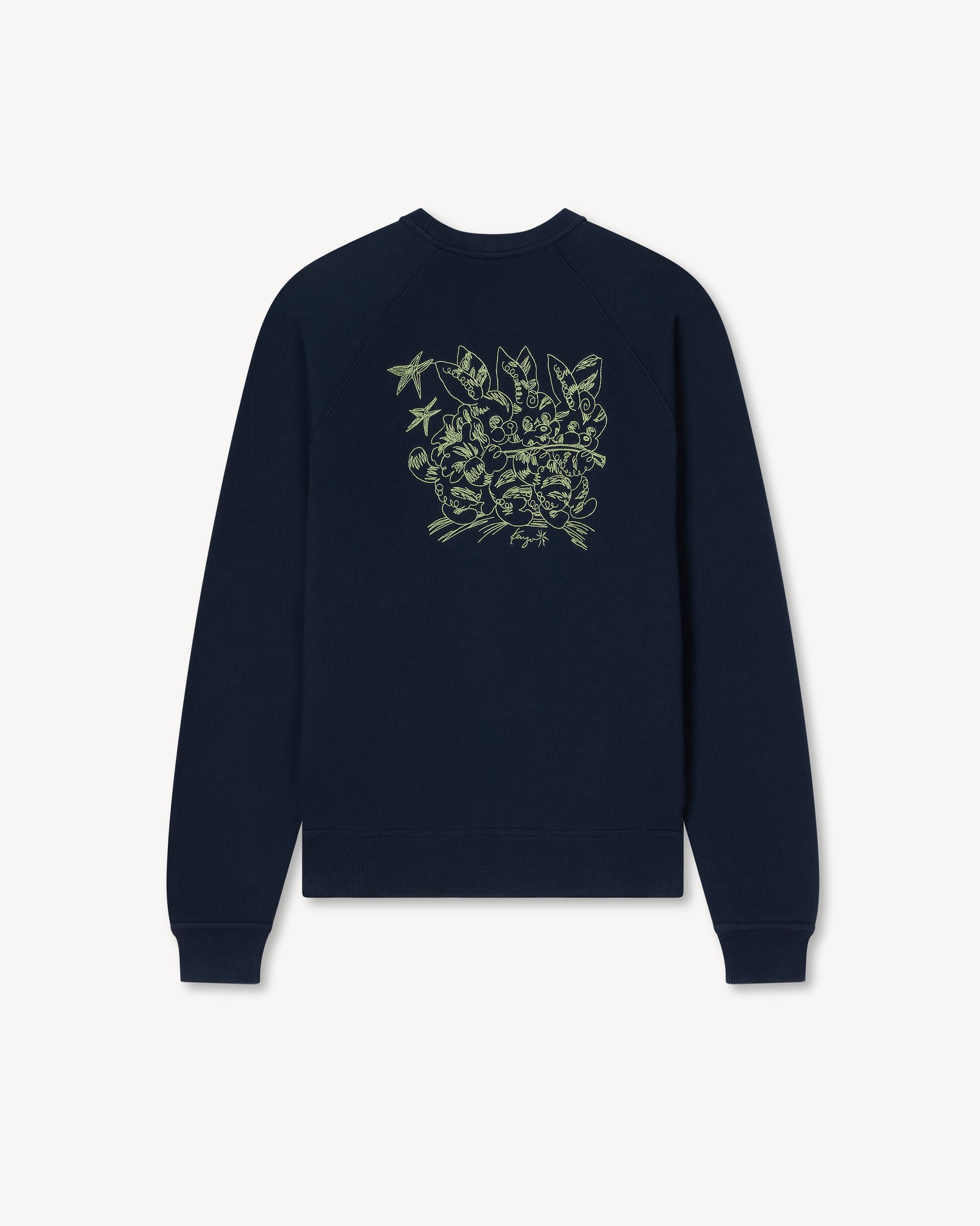 KENZO Cartoon' エンブロイダリー スウェット イン コットン