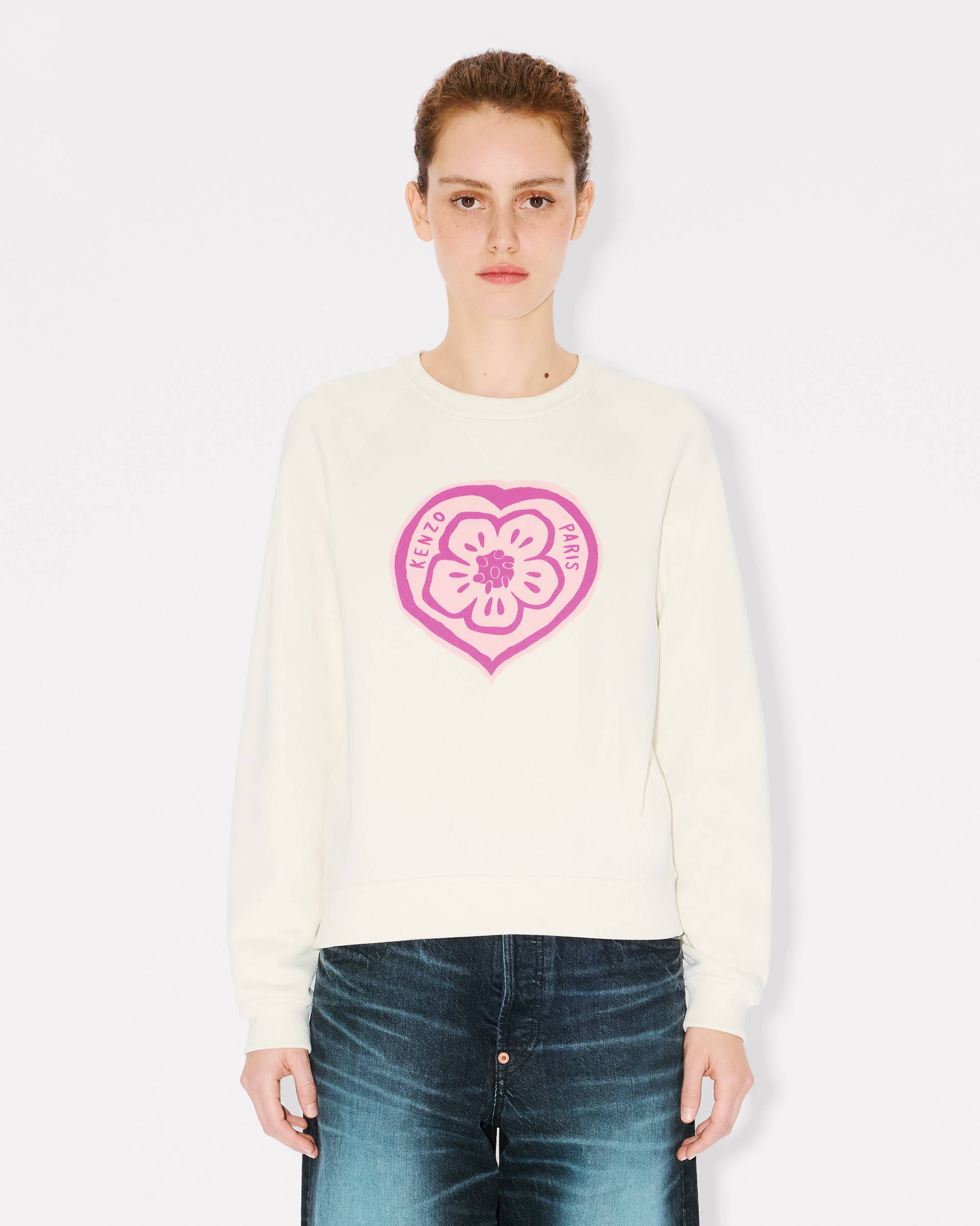 'KENZO Boke Heart' sweatshirt in cotton