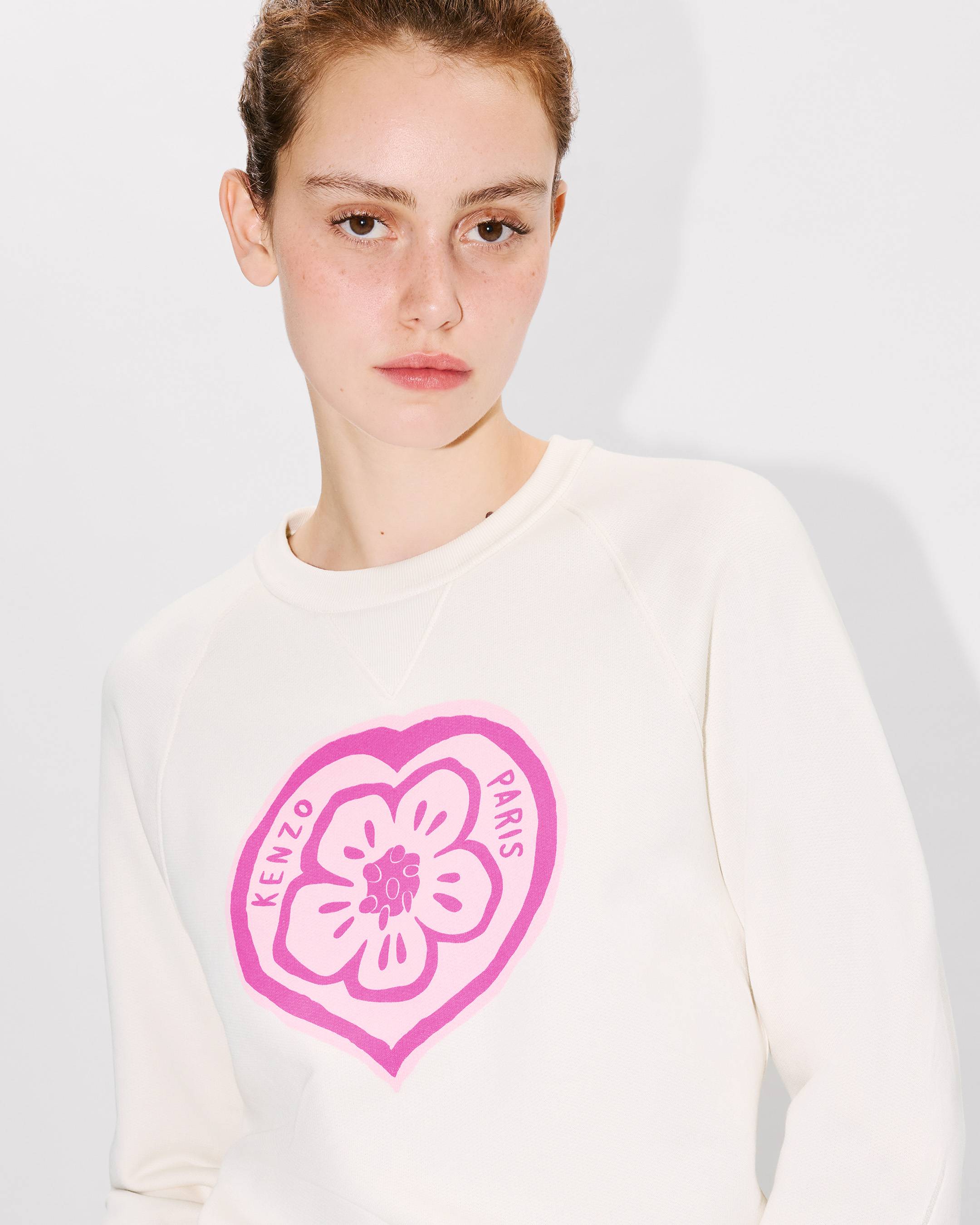 'KENZO Boke Heart' sweatshirt in cotton