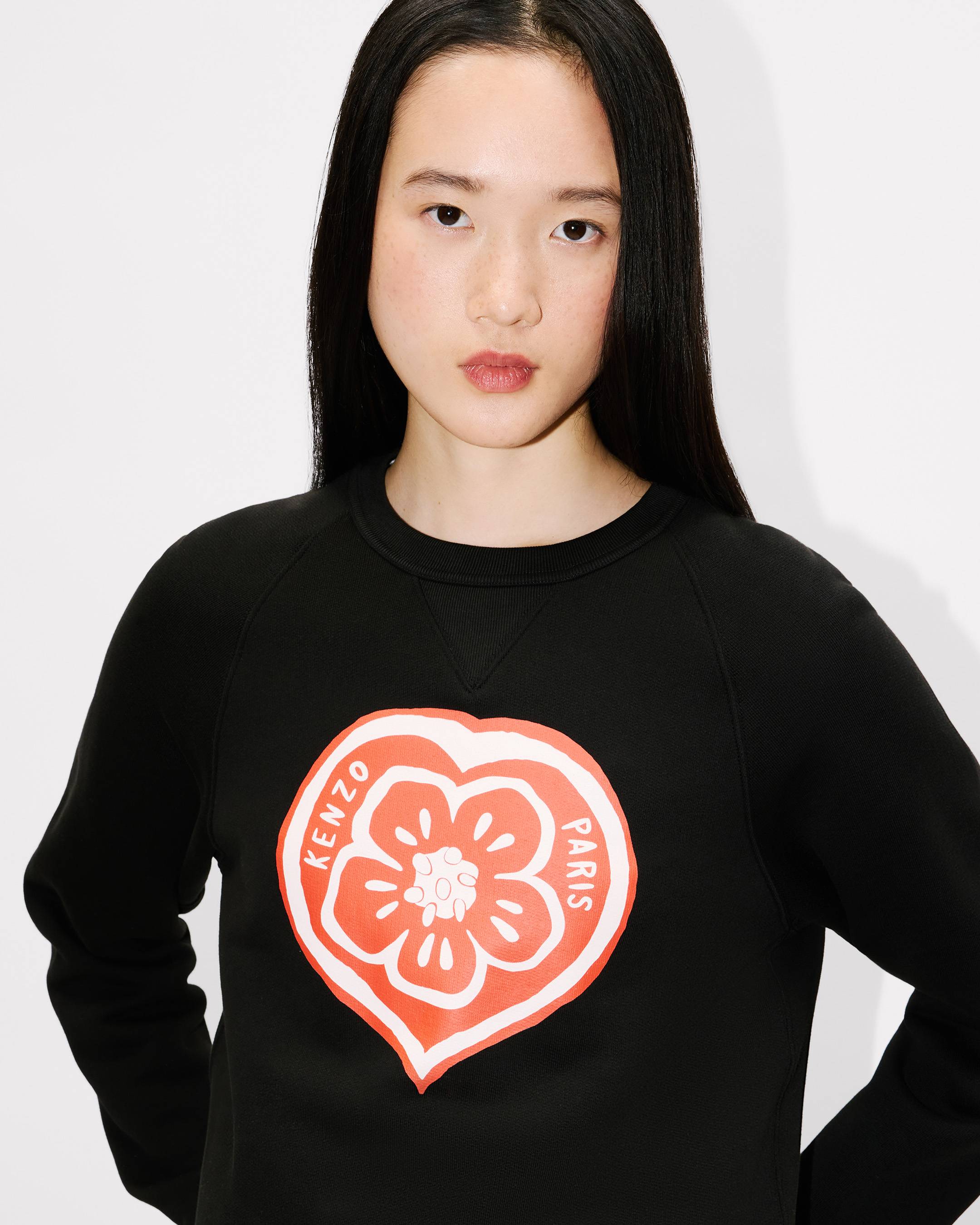 Felpa in cotone 'KENZO Boke Heart'