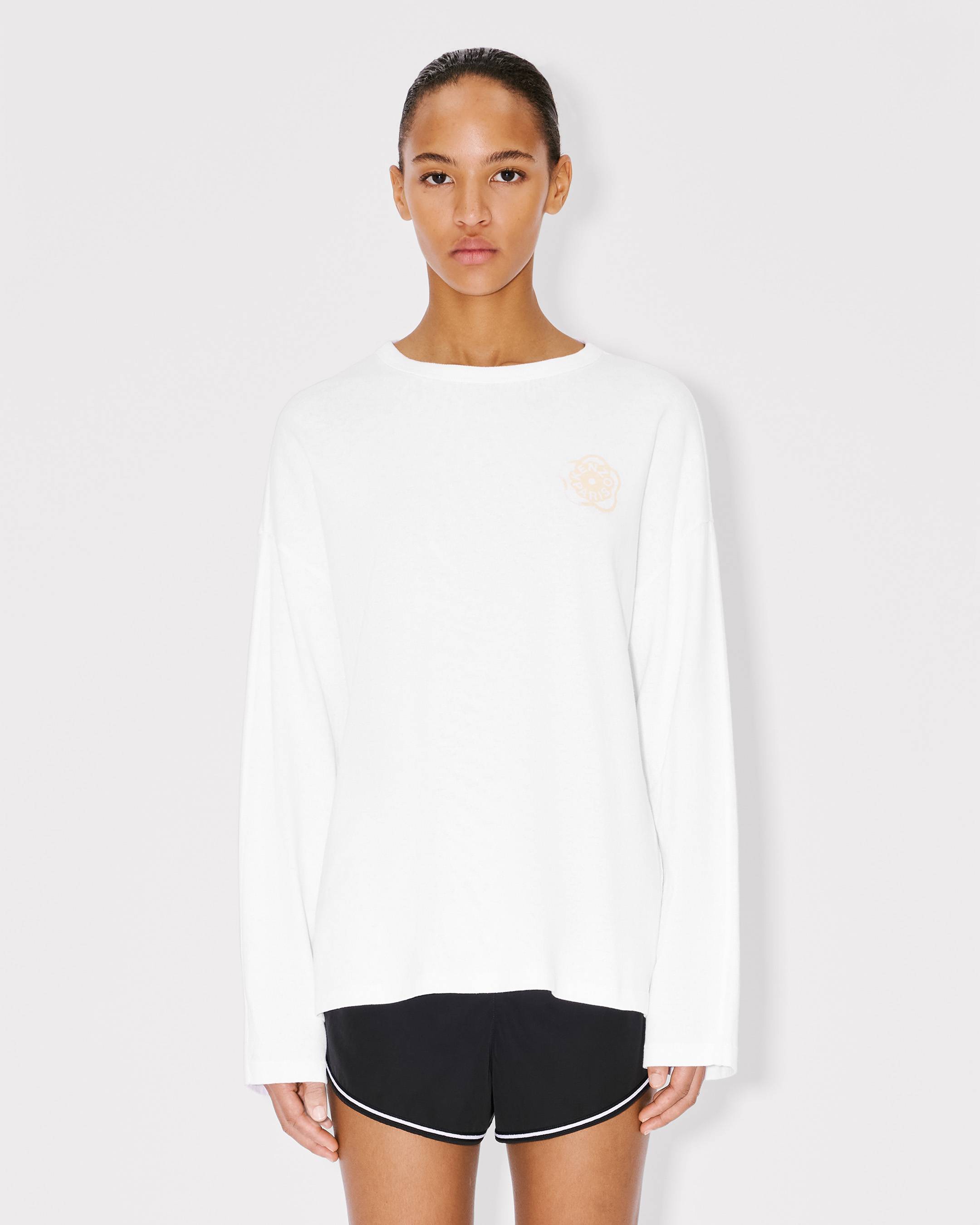 'Boke Flower 2.0' long sleeve T-shirt in cotton