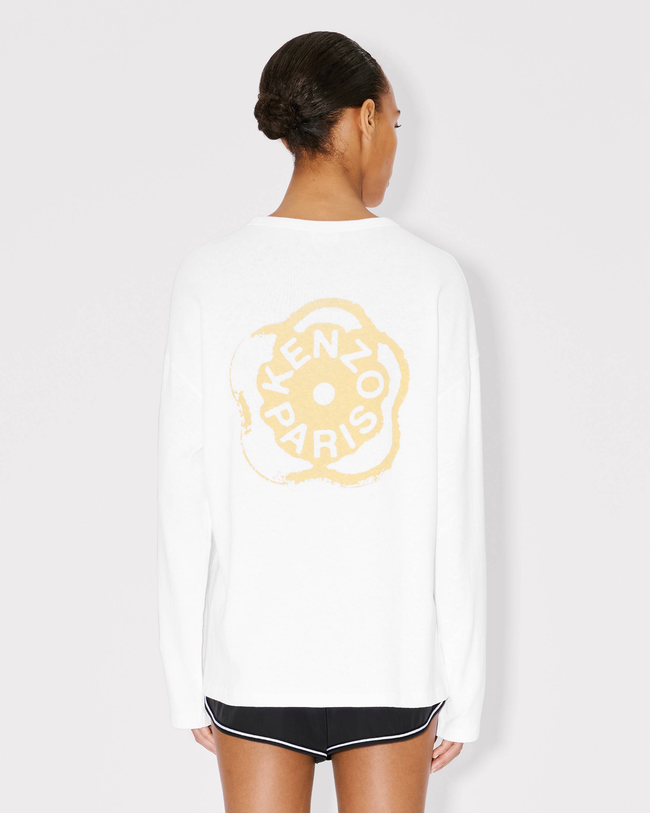 'Boke Flower 2.0' long sleeve T-shirt in cotton