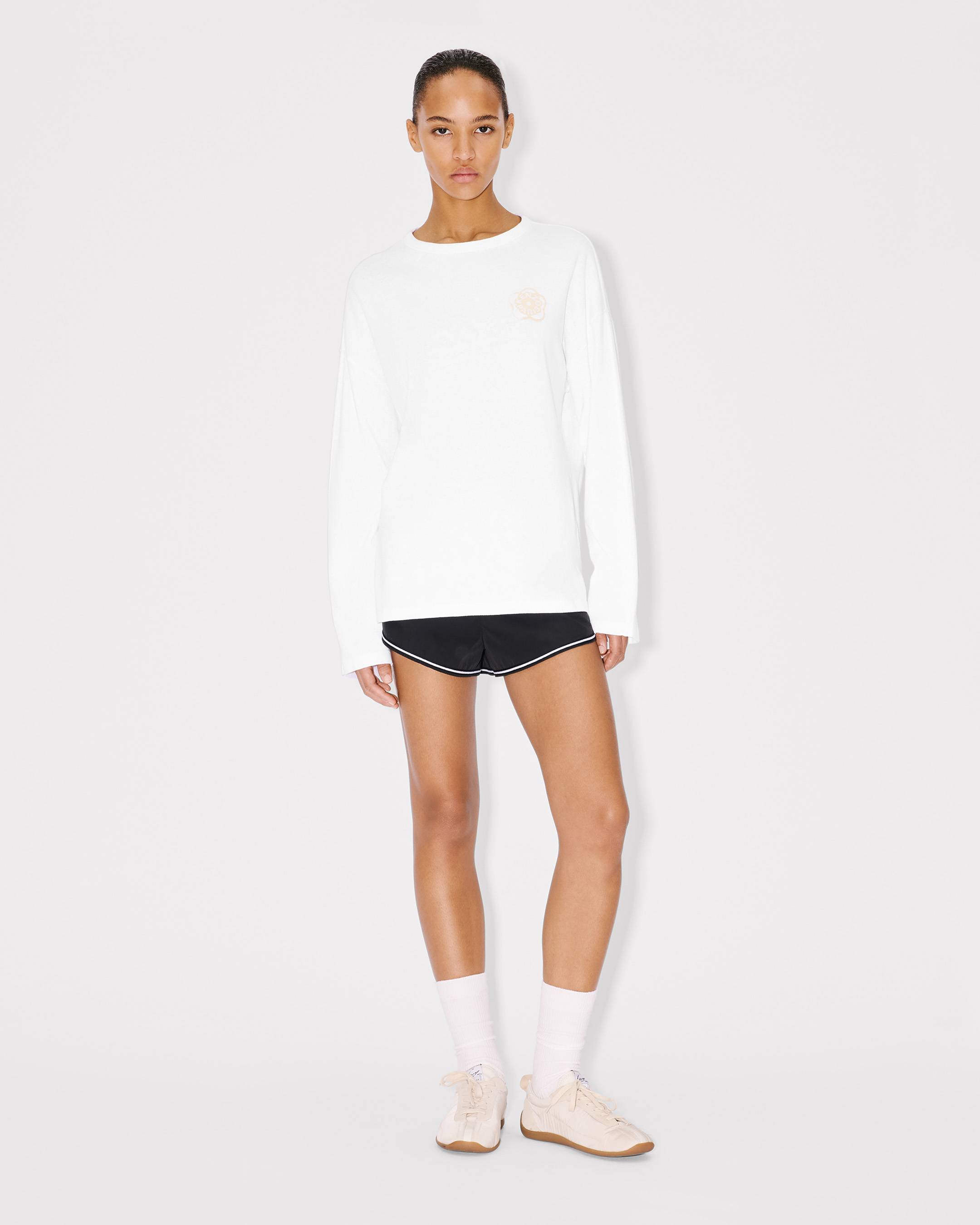 'Boke Flower 2.0' long sleeve T-shirt in cotton