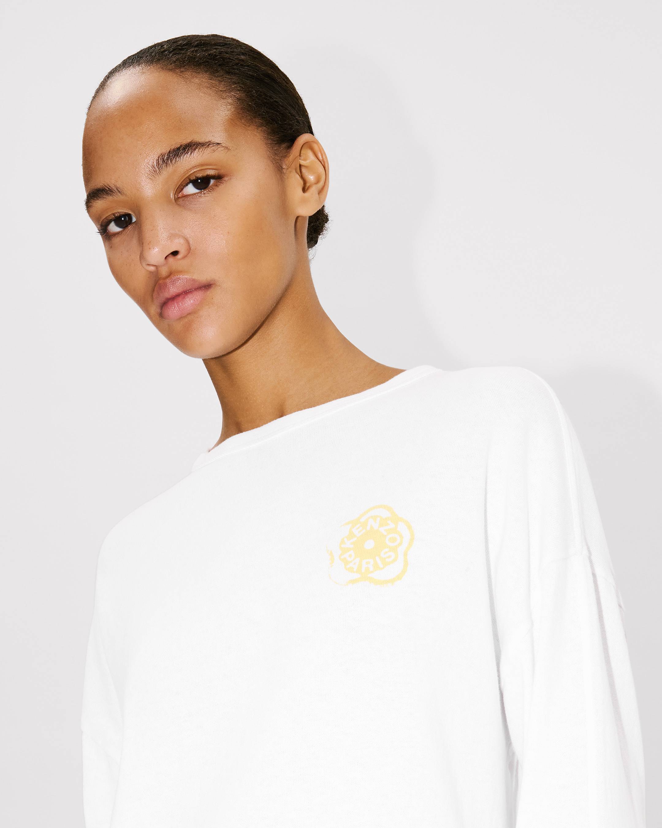 'Boke Flower 2.0' long sleeve T-shirt in cotton