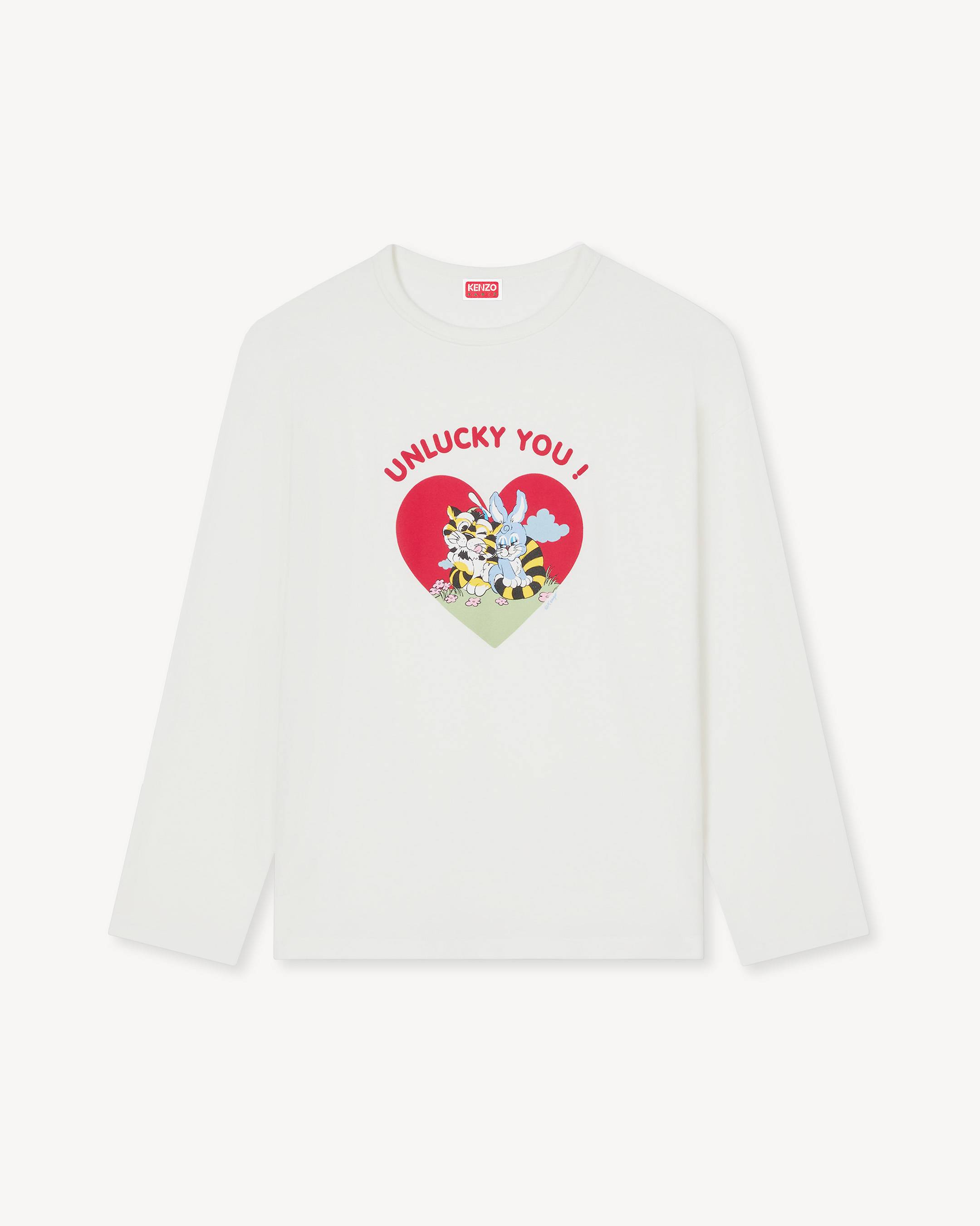 KENZO 'KENZO Cartoon' ロング スリーブ Tシャツ イン コットン