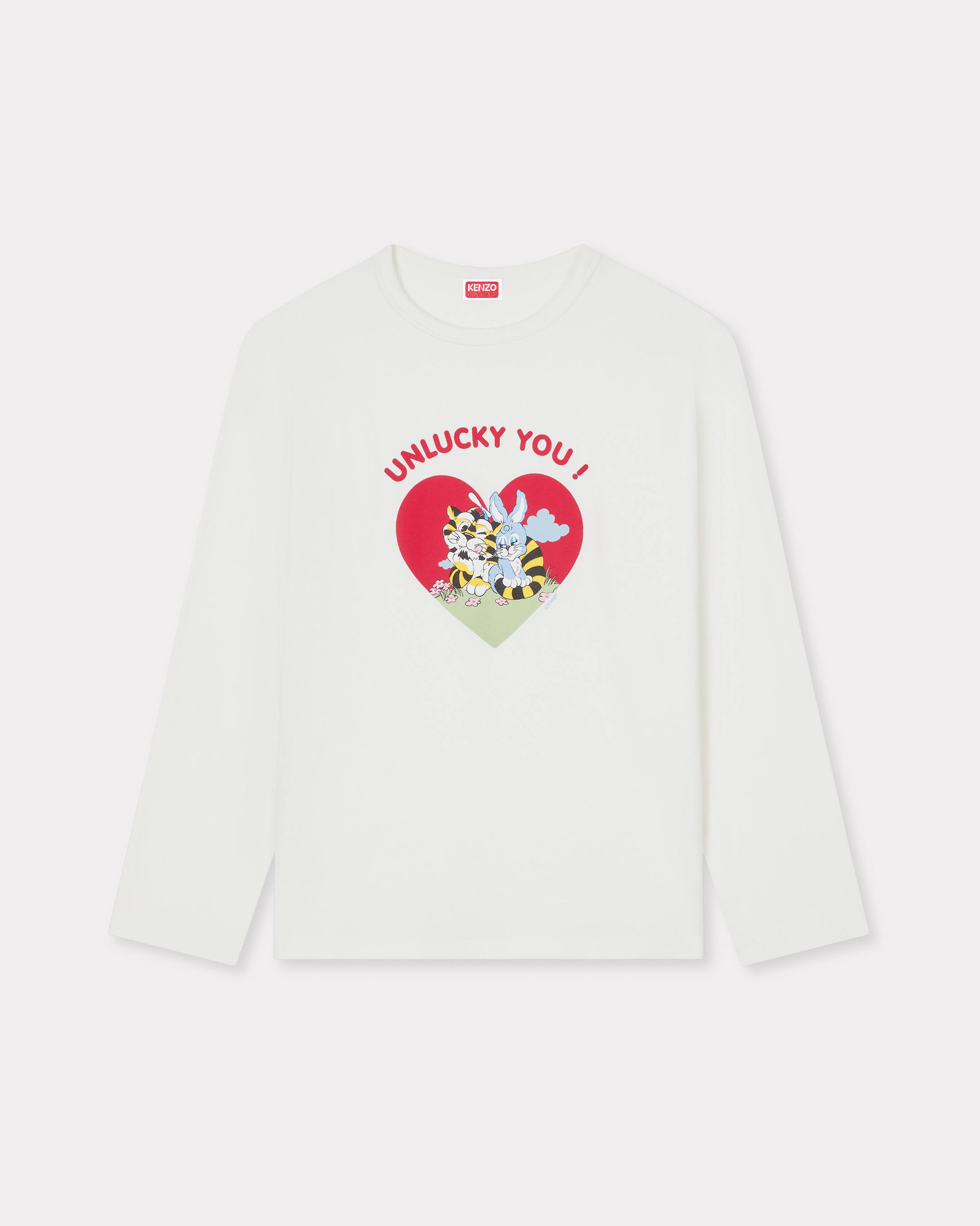 T-shirt a maniche lunghe 'KENZO Cartoon' in cotone