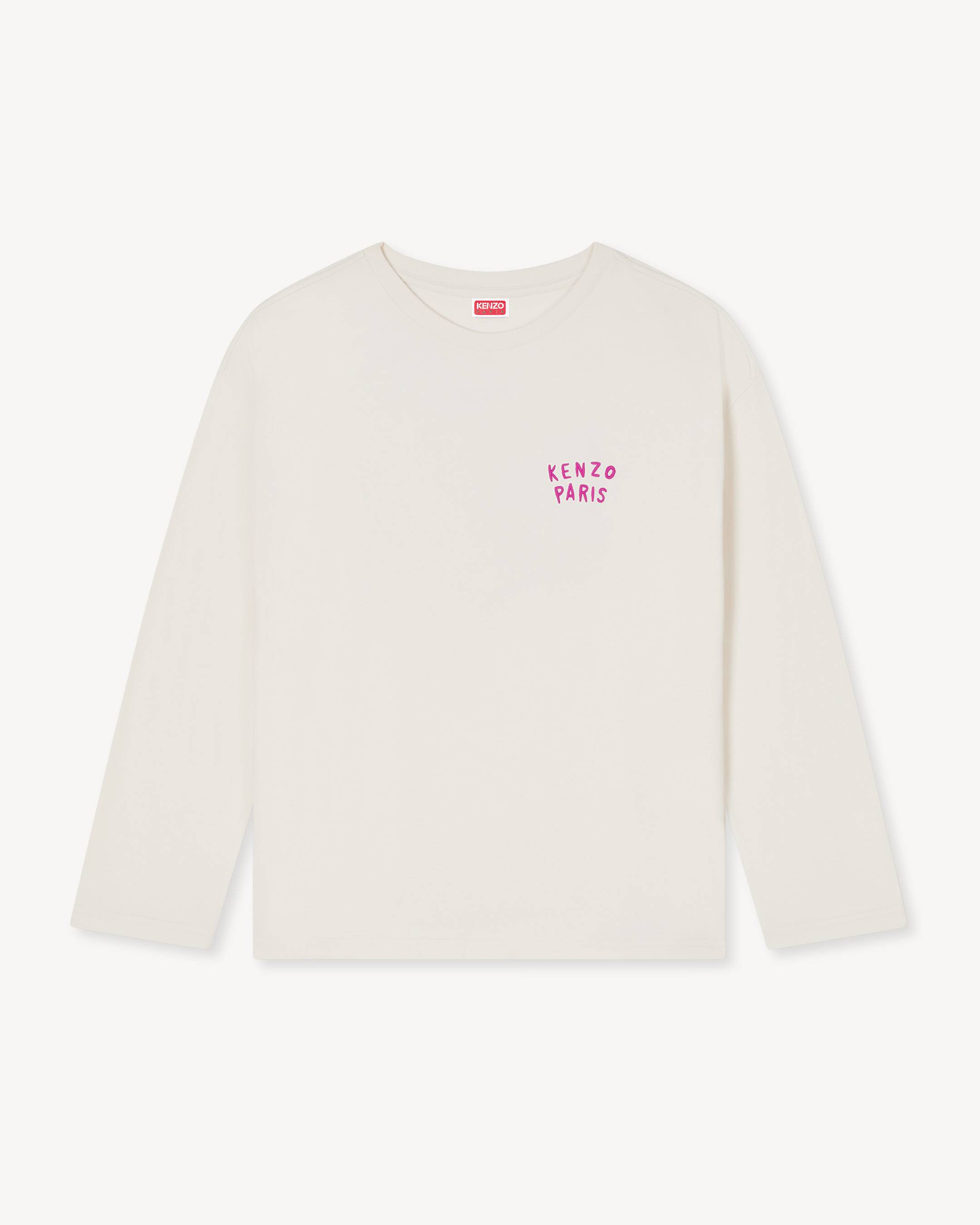 KENZO Boke Heart' long sleeve T-shirt in cotton | Women's | KENZO