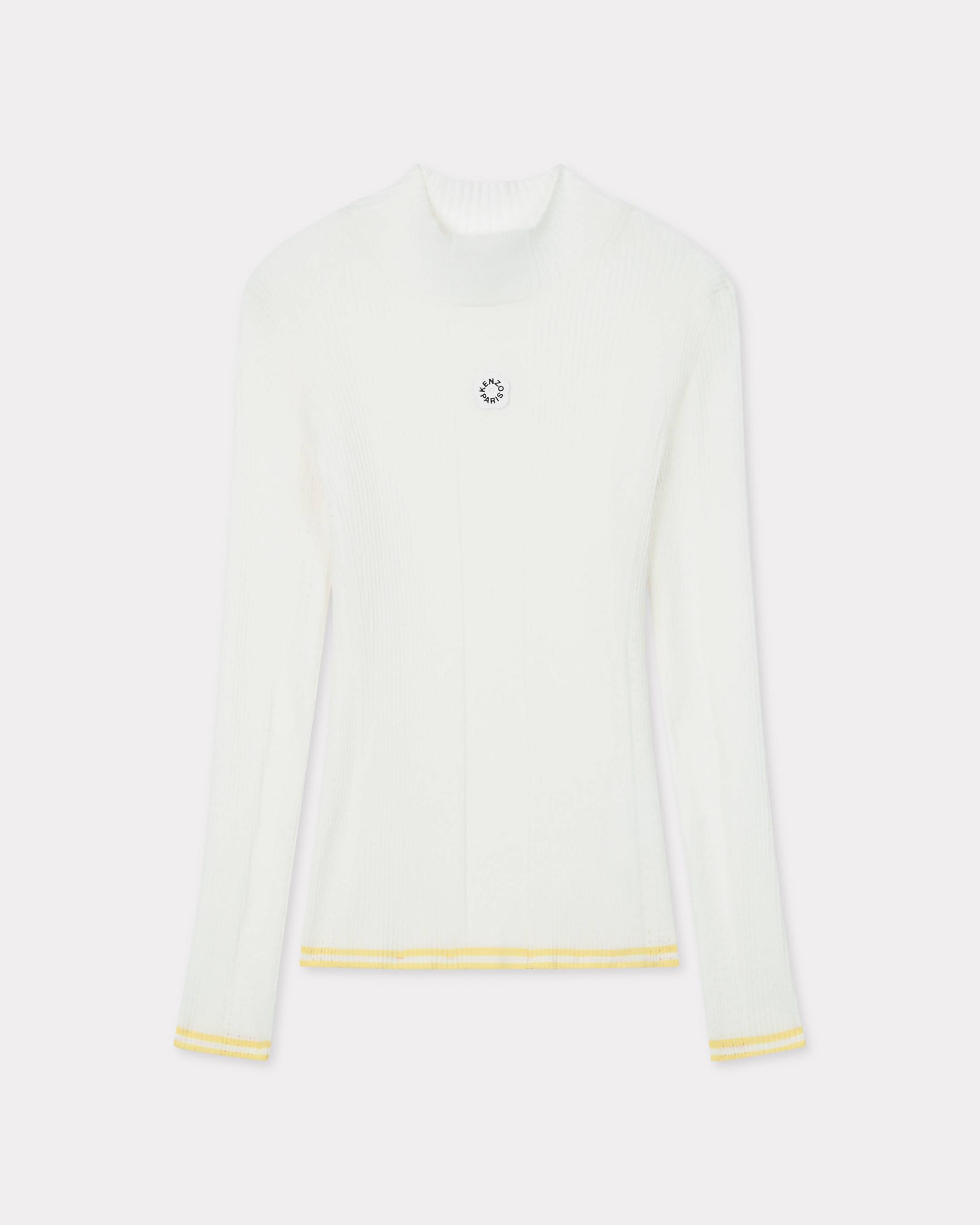 'Boke Flower 2.0' rib long sleeve top