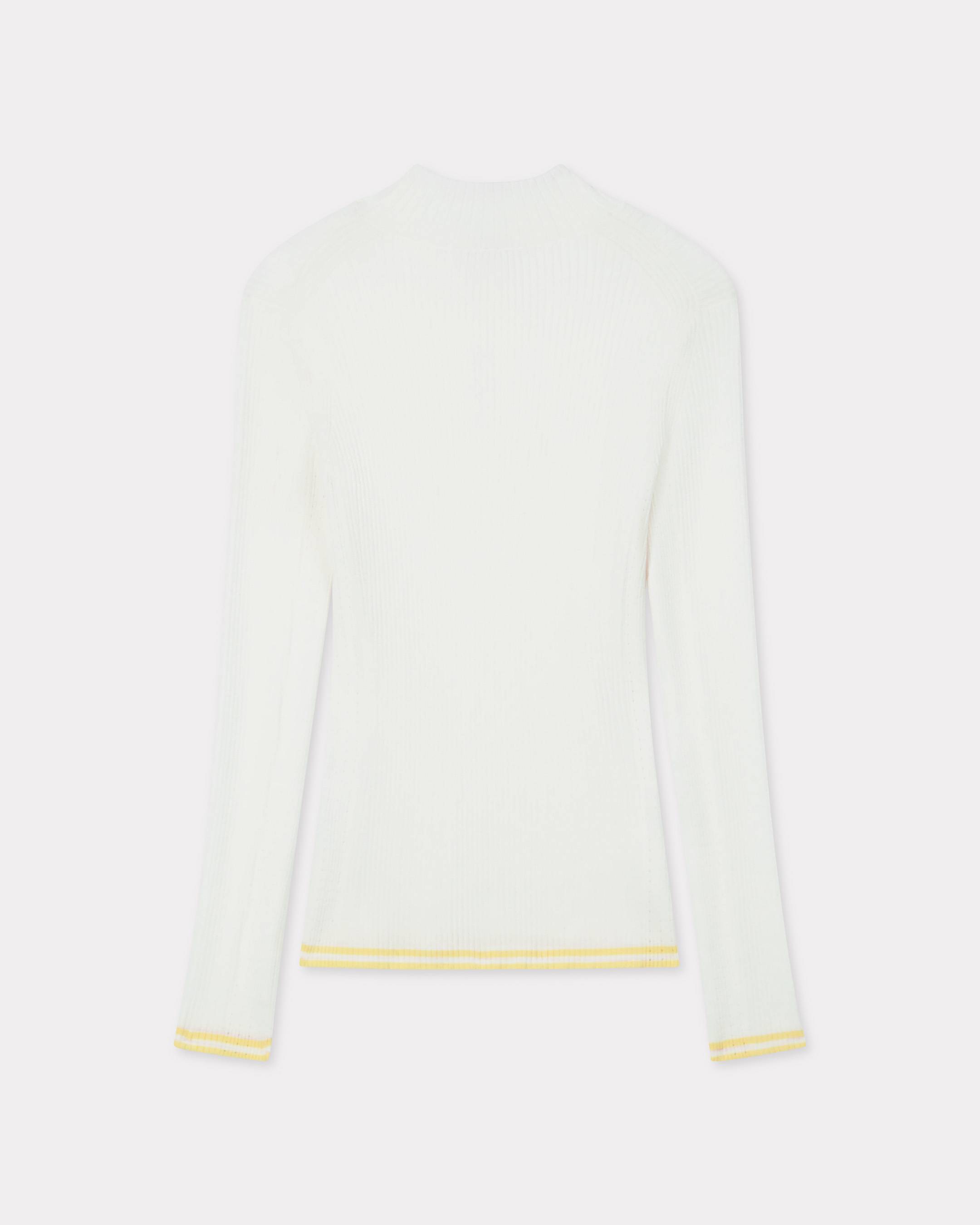 'Boke Flower 2.0' rib long sleeve top