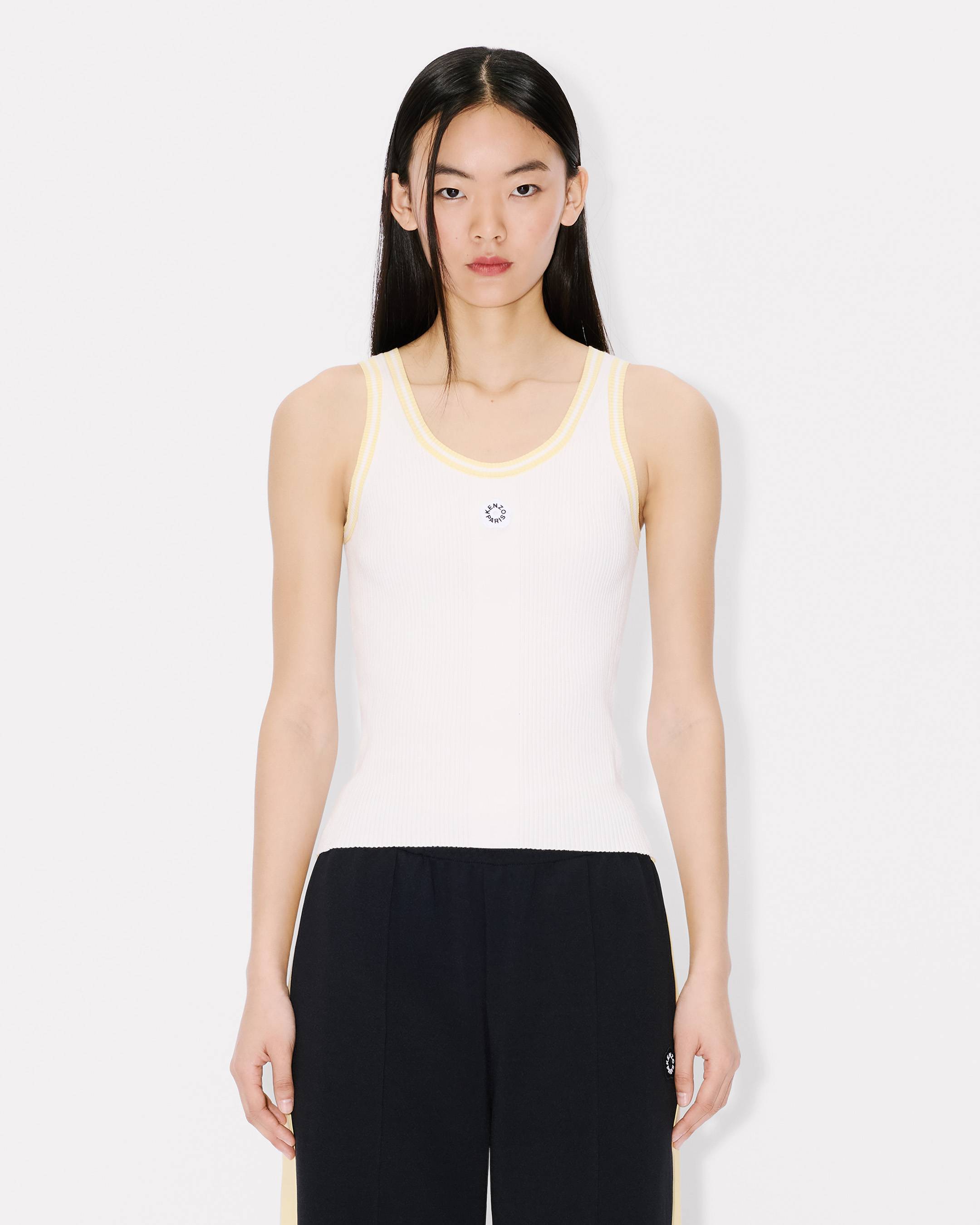 'Boke Flower 2.0' rib tank top