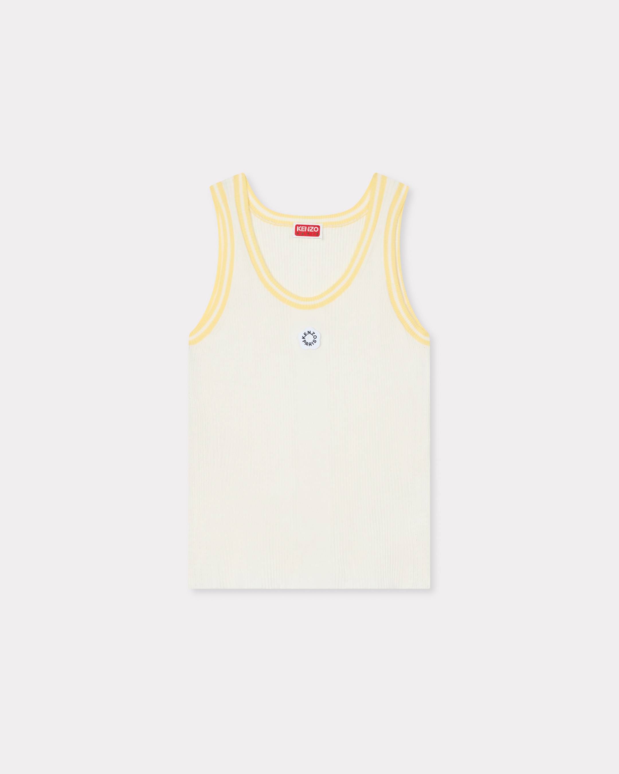 'Boke Flower 2.0' rib tank top