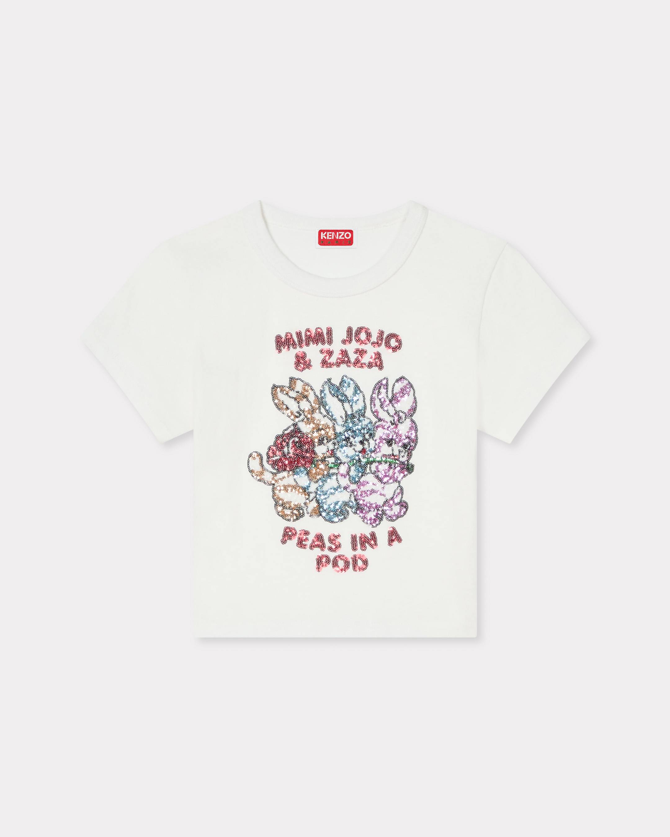 Camiseta de algod&oacute;n bordada 'KENZO Cartoon'