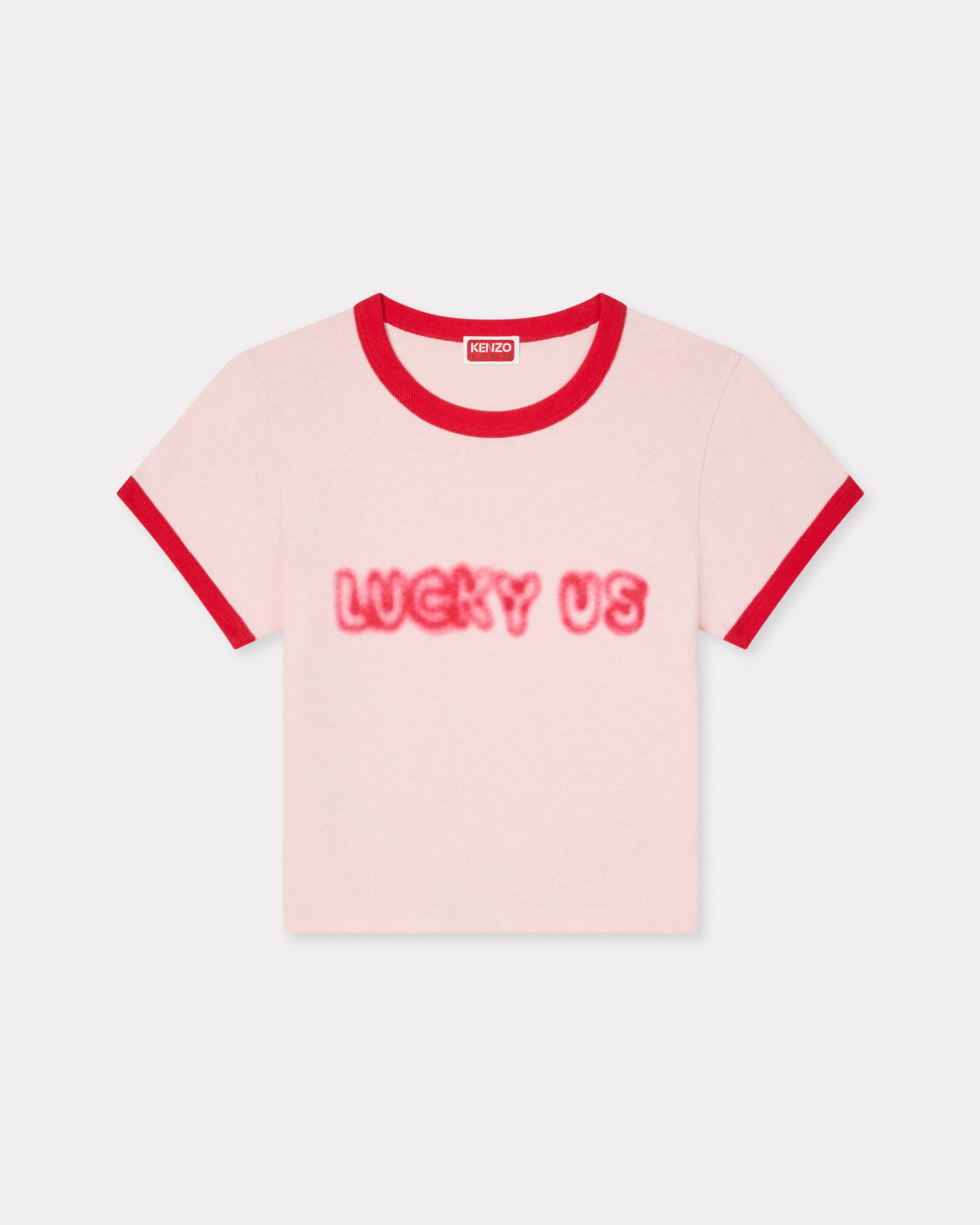 'KENZO Words' cropped T-shirt in cotton