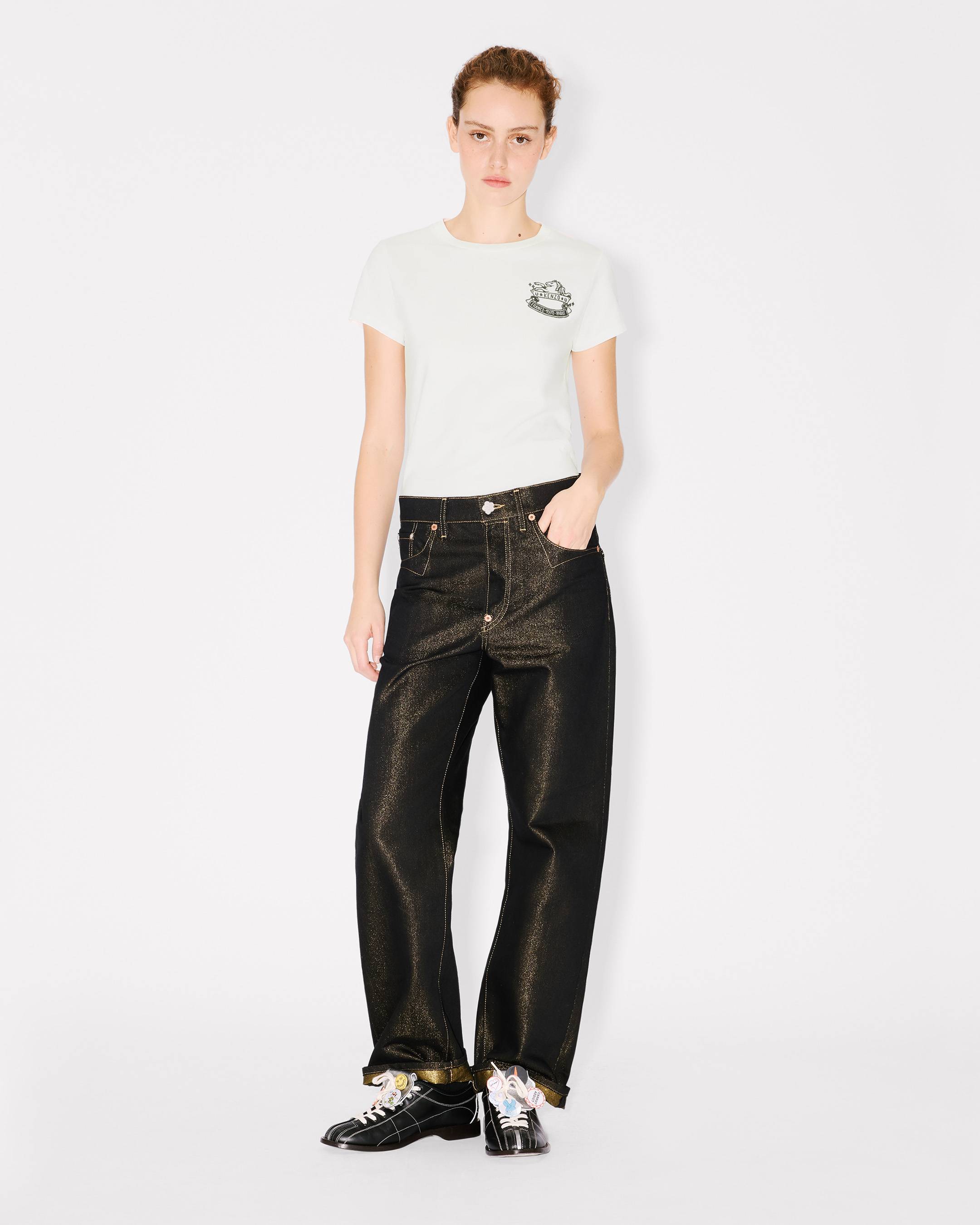 T-shirt brod&eacute; 'Lunar New Year' en coton