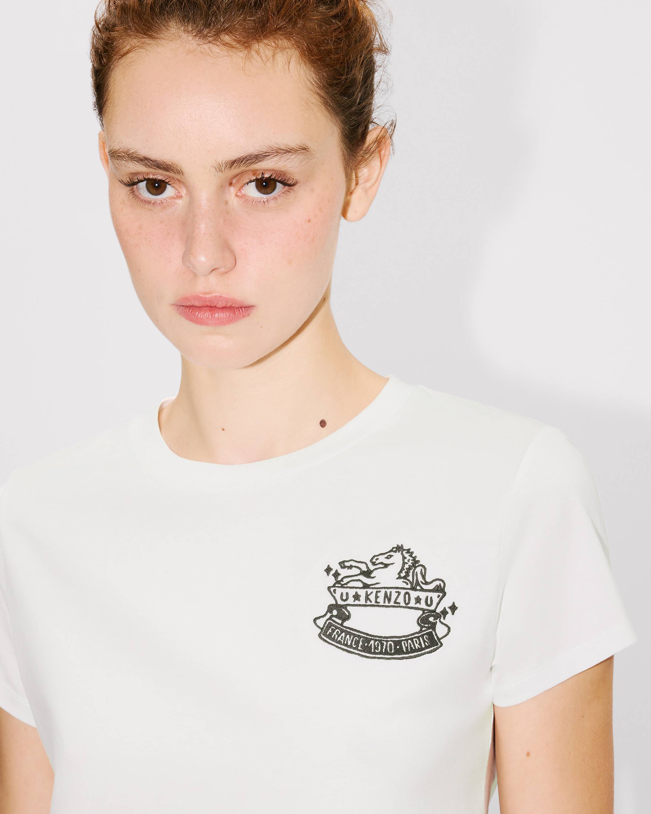 T-shirt brod&eacute; 'Lunar New Year' en coton