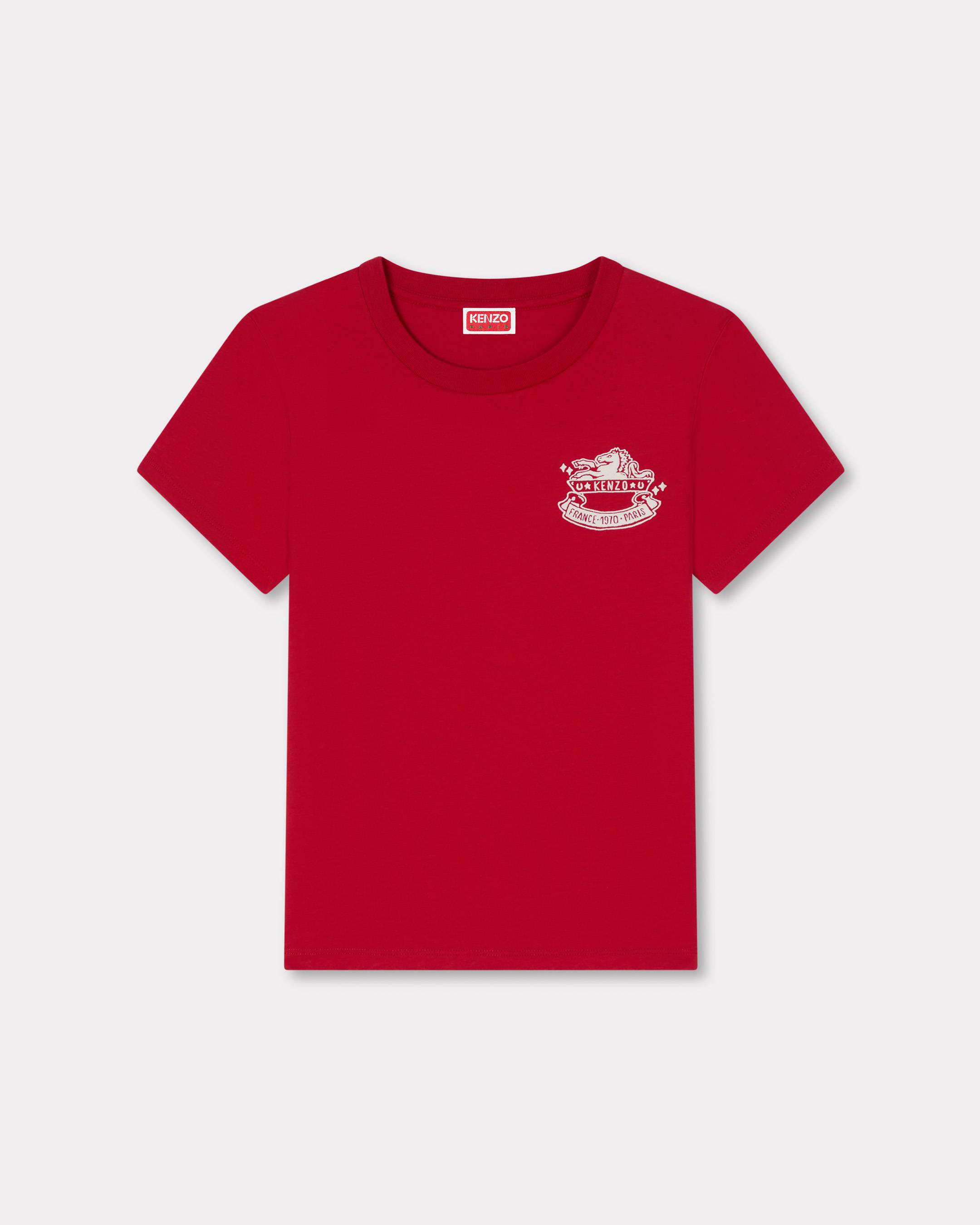 'Lunar New Year' embroidered T-shirt in cotton